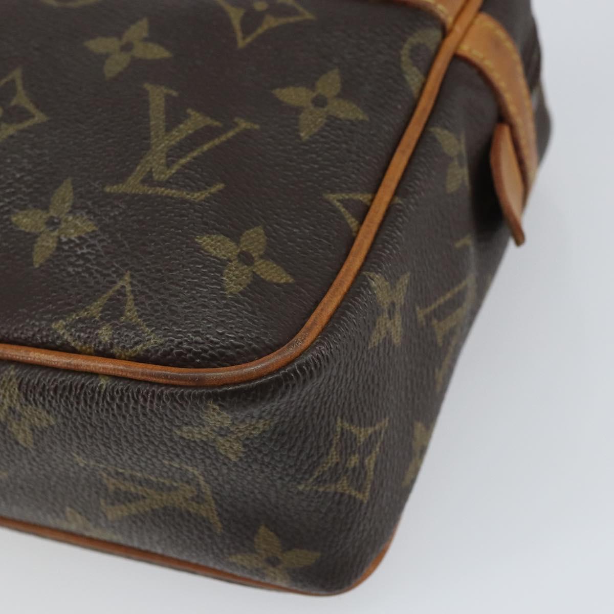 LOUIS VUITTON Monogram Compiegne 23 Clutch Bag M51847 LV Auth 157565
