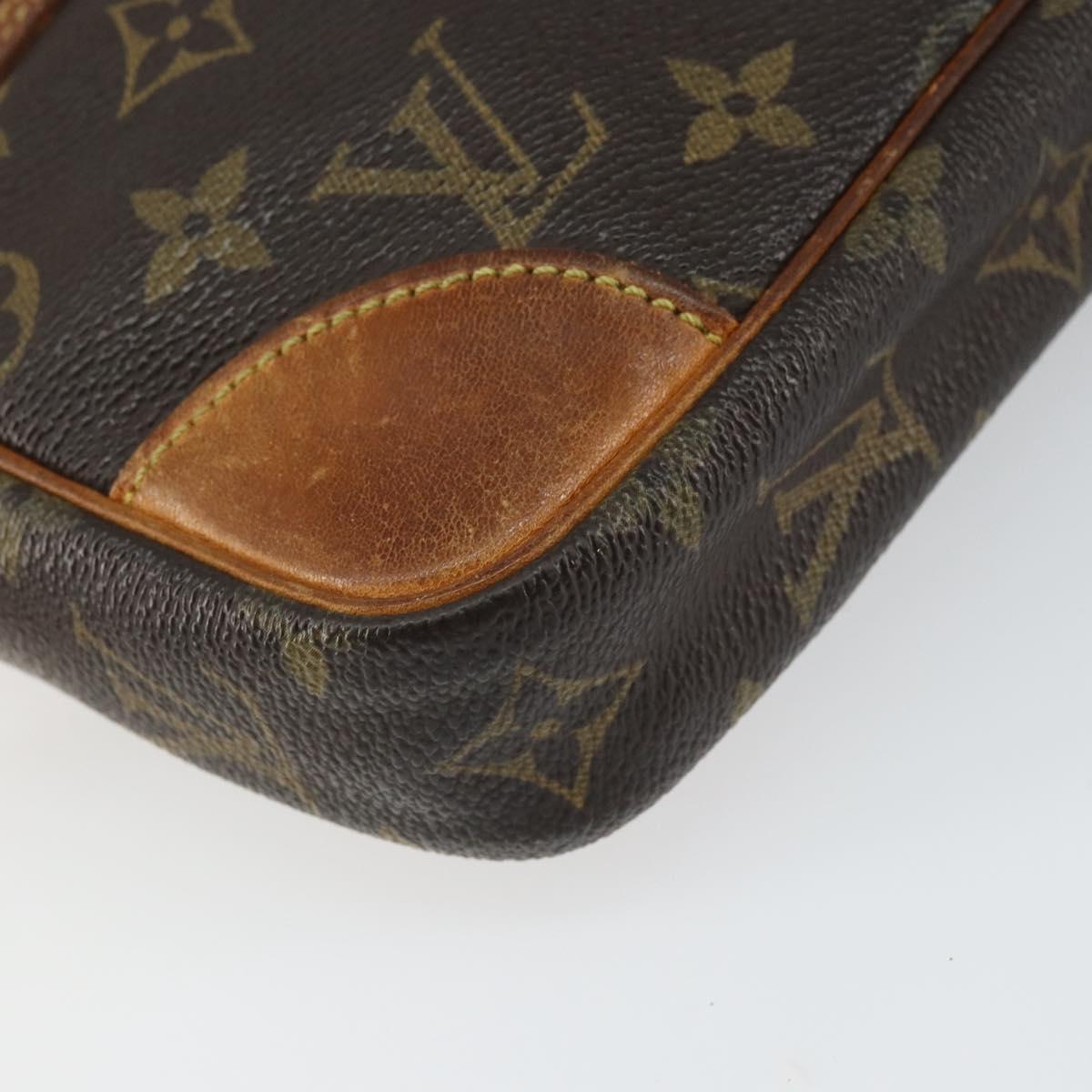 LOUIS VUITTON Monogram Marly Dragonne GM Clutch Bag M51825 LV Auth 157566