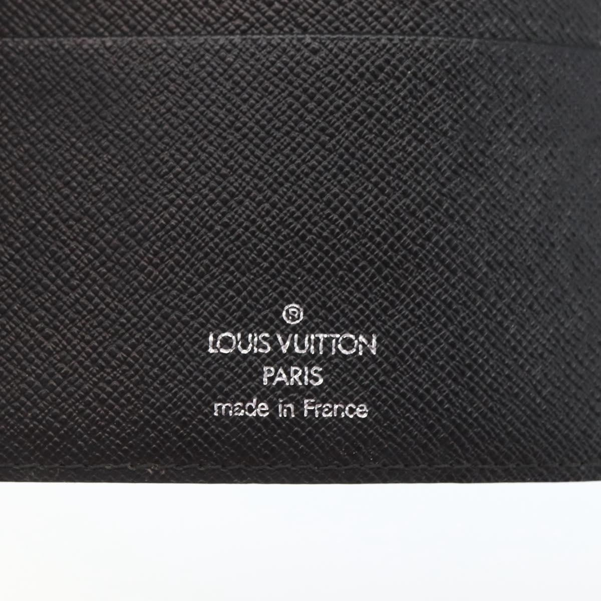 LOUIS VUITTON Damier Graphite Agenda MM Day Planner Cover R20242 LV Auth 157572