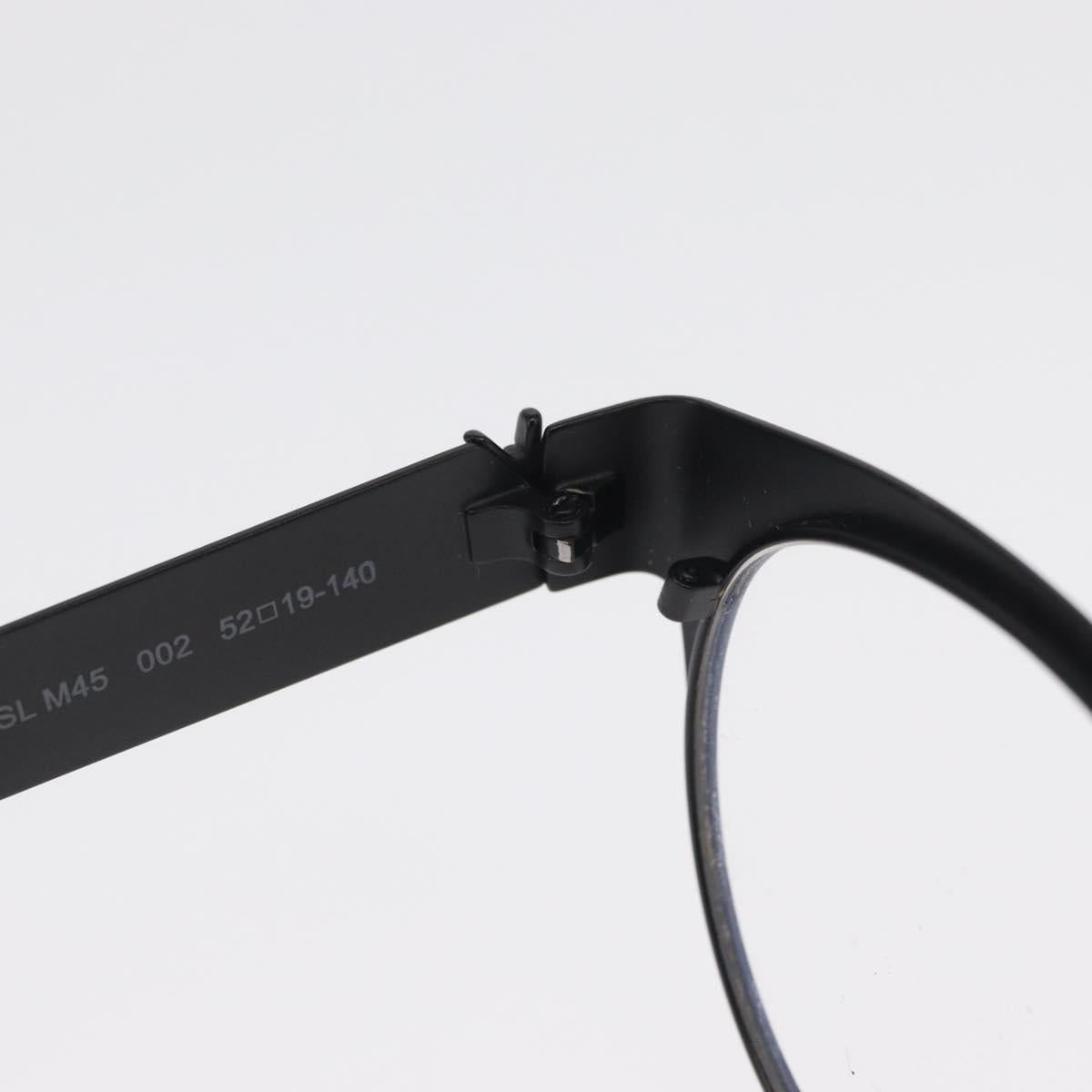 SAINT LAURENT Glasses metal Black Auth 157573V
