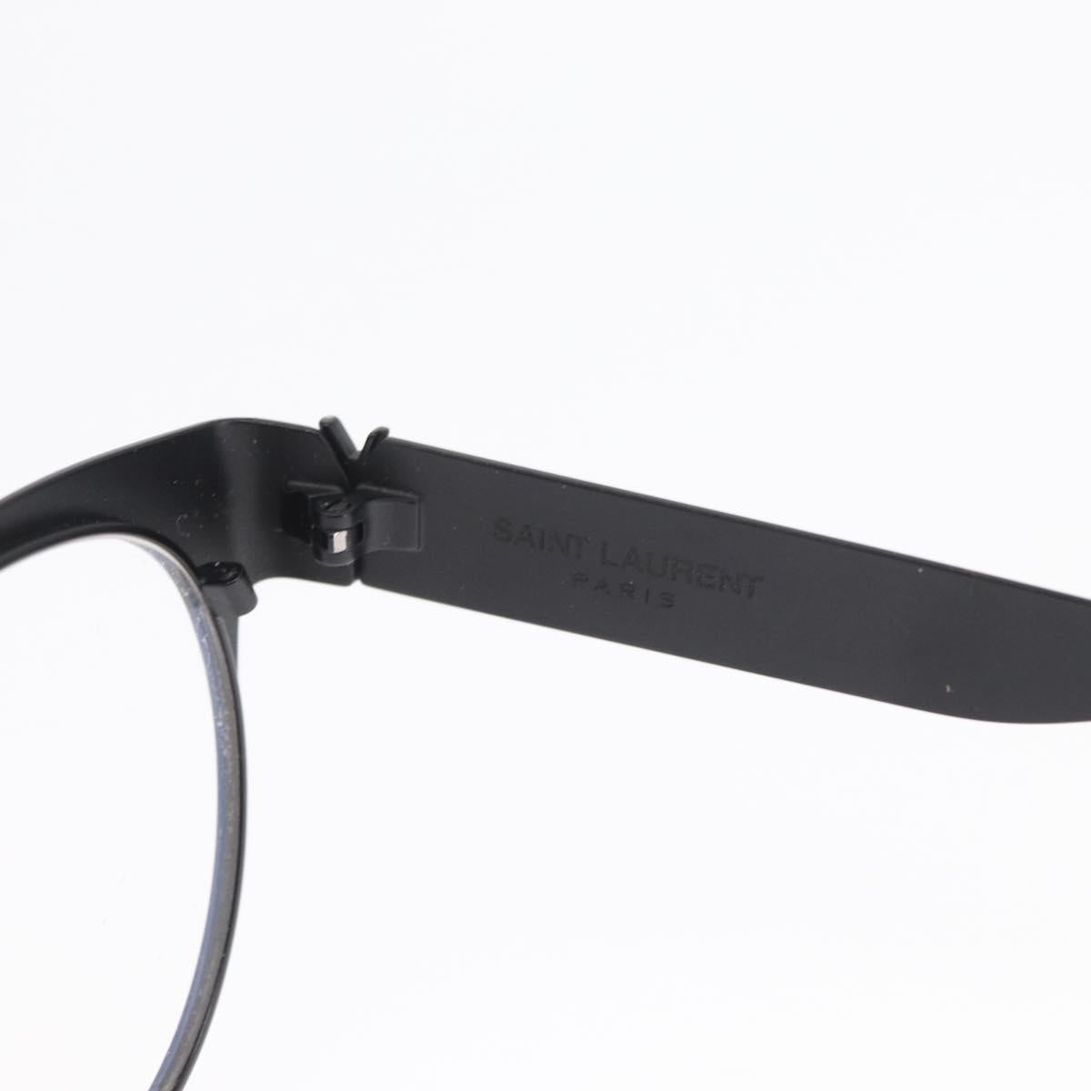 SAINT LAURENT Glasses metal Black Auth 157573V