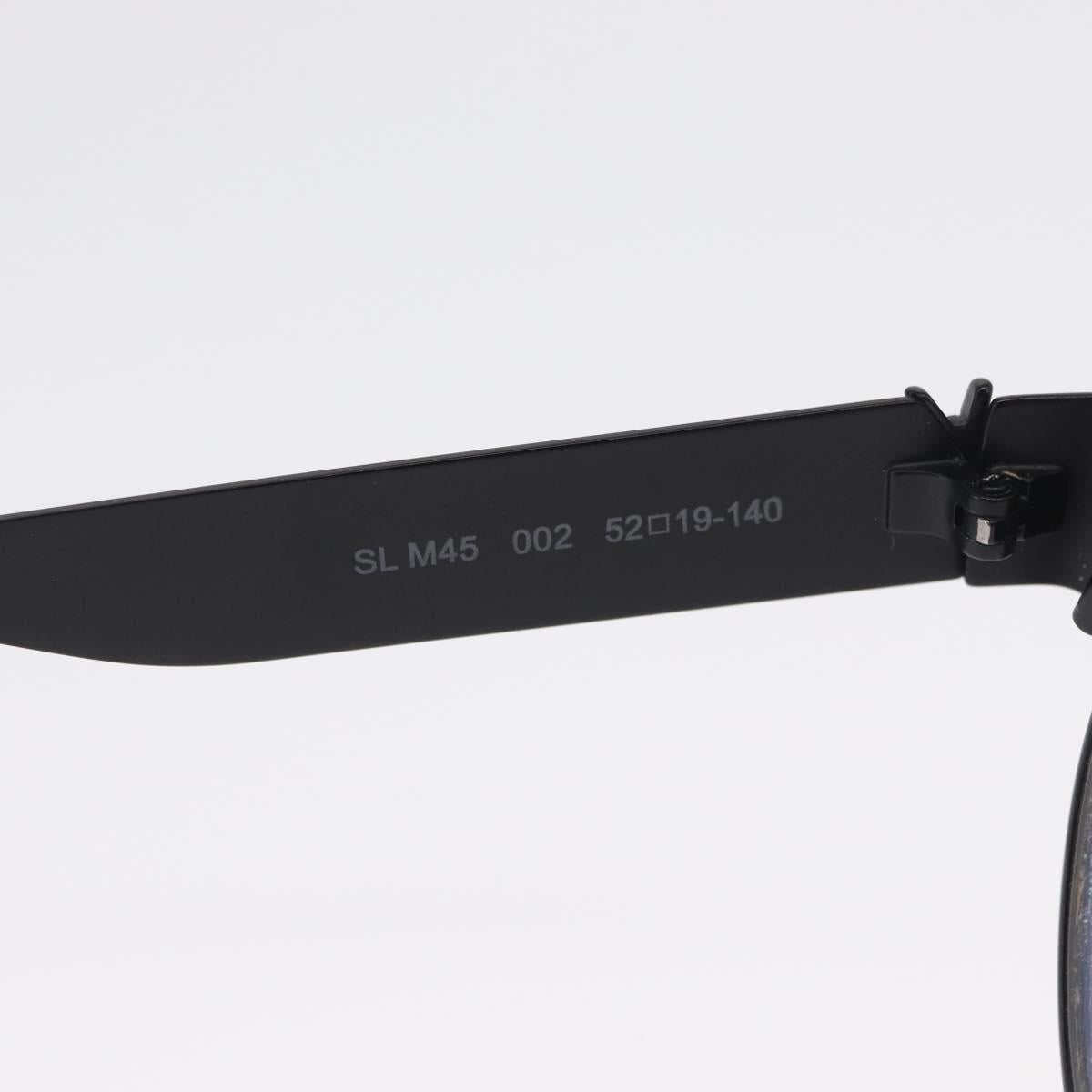 SAINT LAURENT Glasses metal Black Auth 157573V