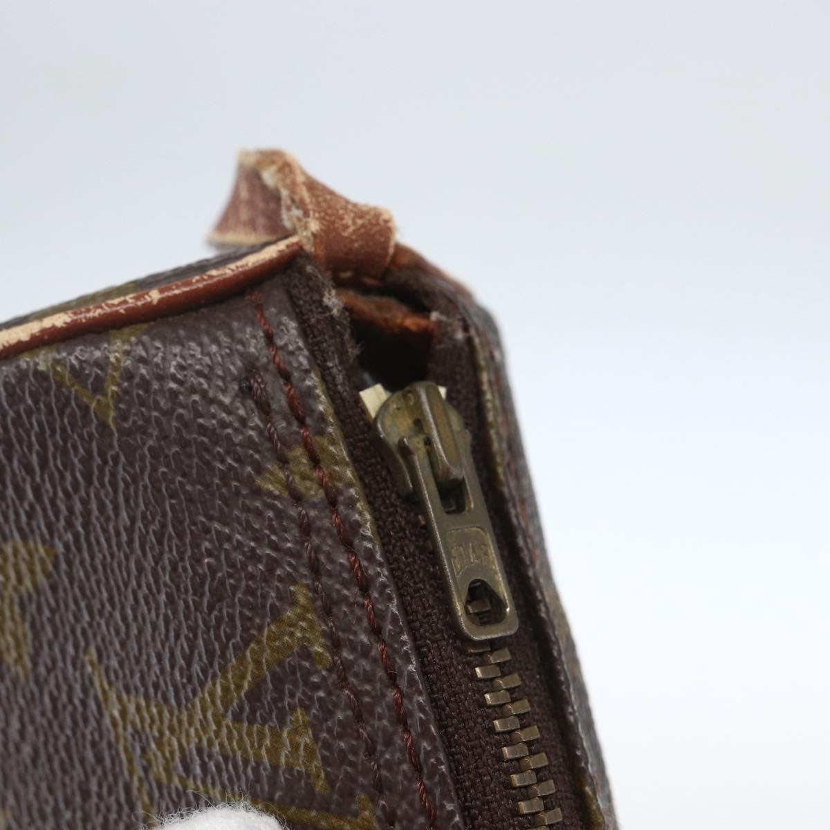 LOUIS VUITTON Monogram Papillon Pouch Vintage LV Auth 157574