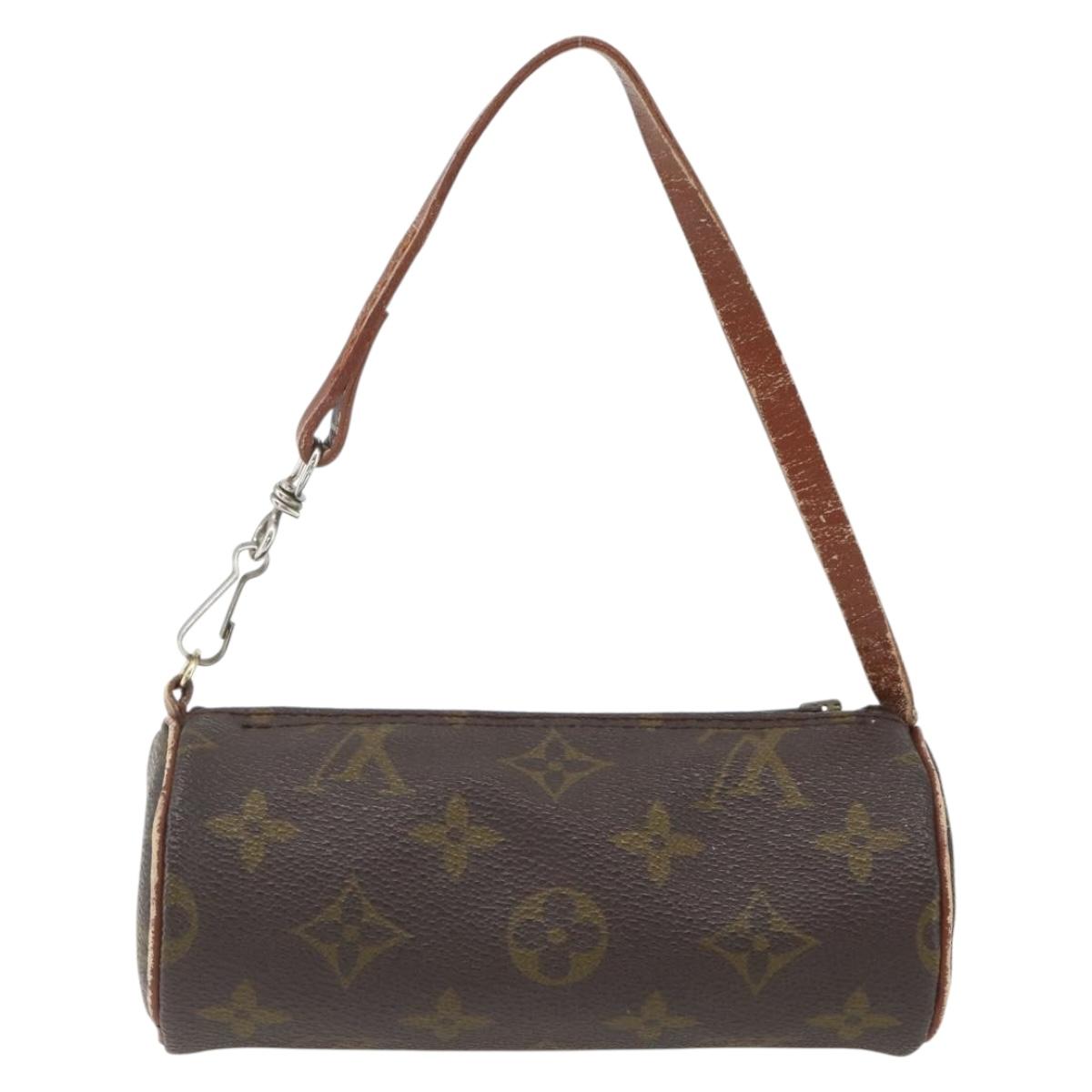 LOUIS VUITTON Monogram Papillon Pouch Vintage LV Auth 157574