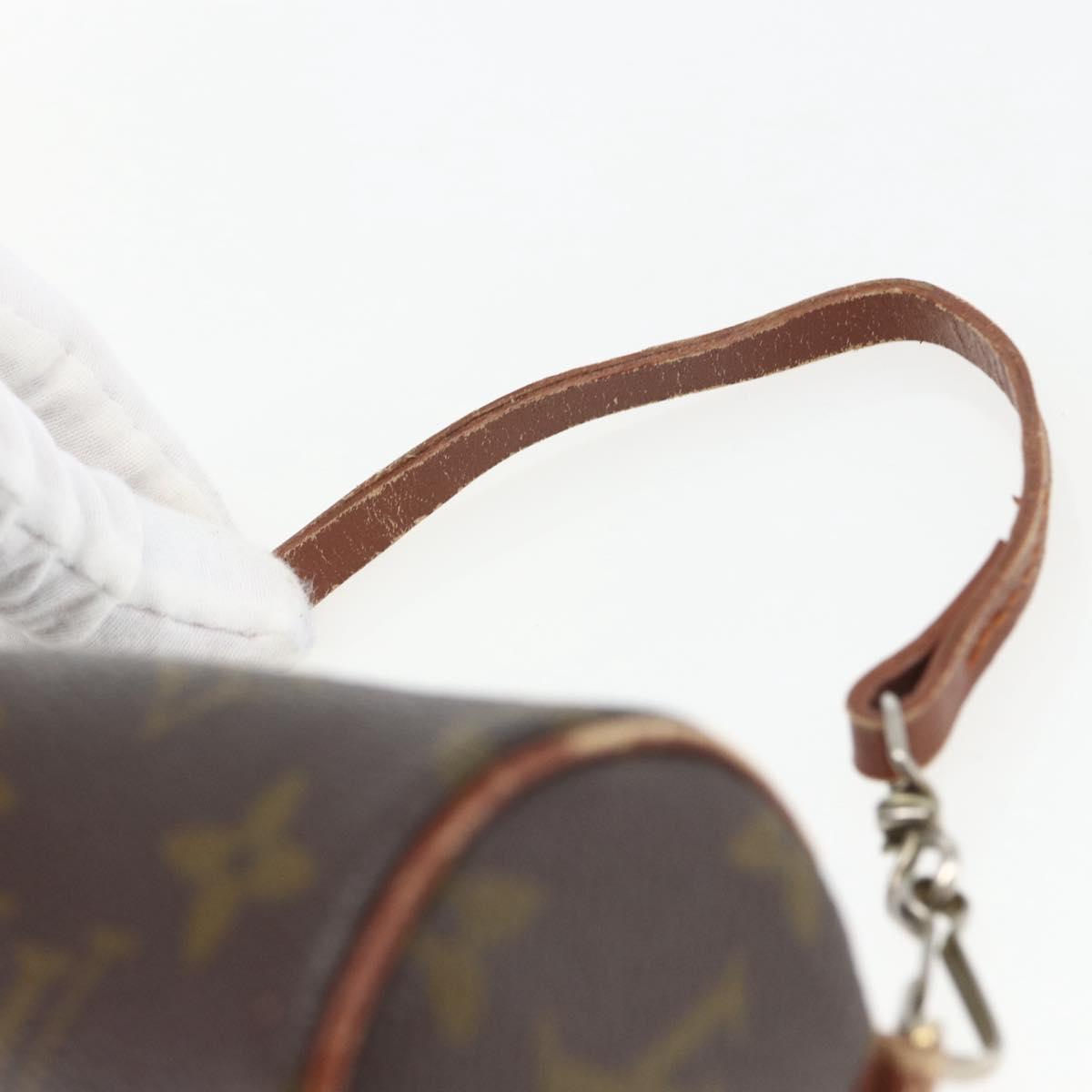 LOUIS VUITTON Monogram Papillon Pouch Vintage LV Auth 157574