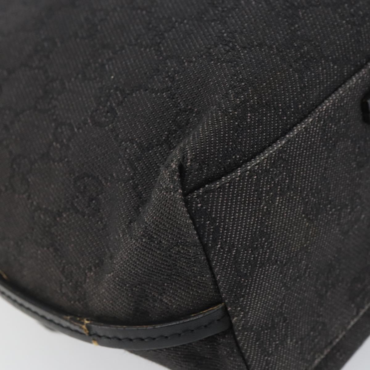 GUCCI GG Canvas Shoulder Bag Outlet Dark Brown 101341 Auth 157591