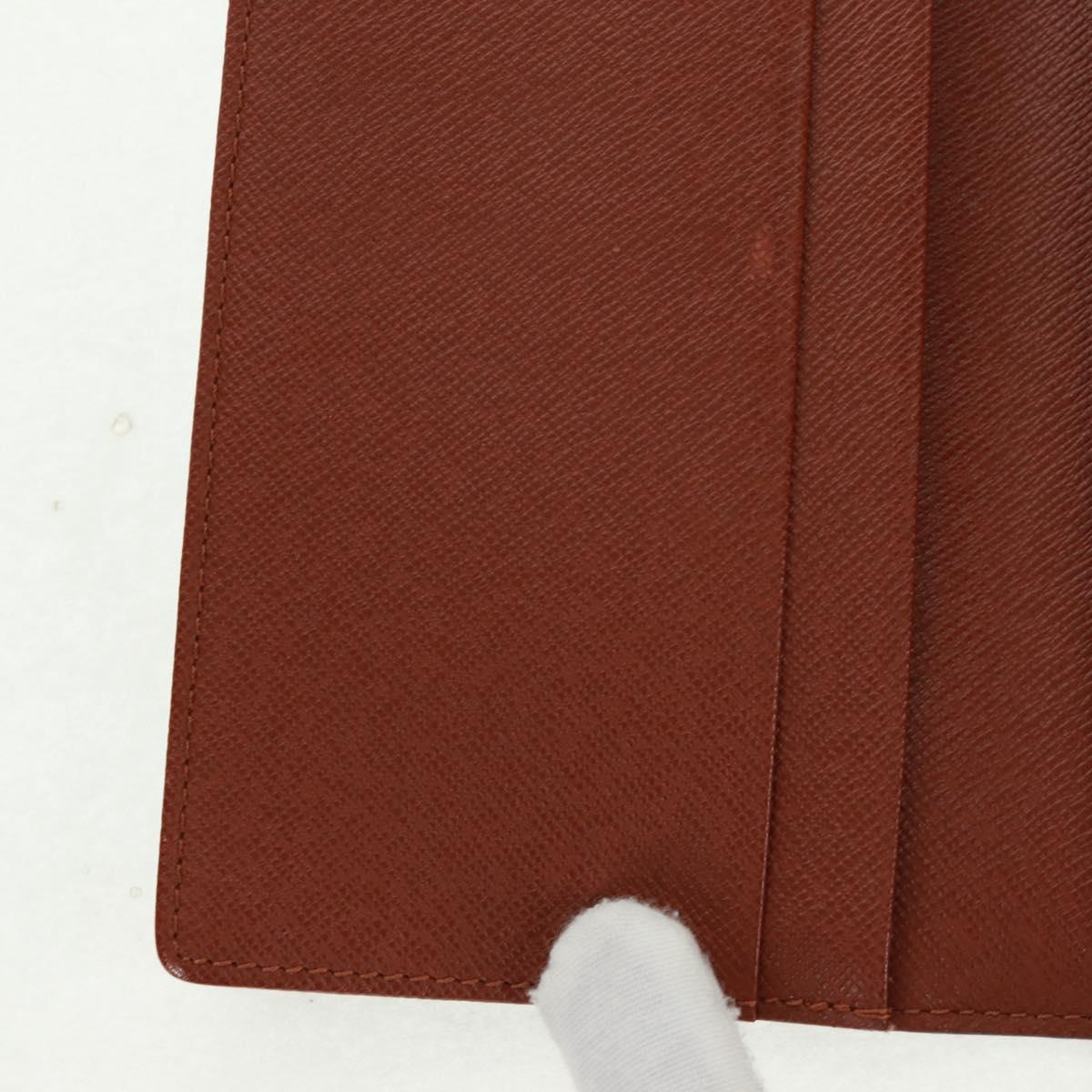 LOUIS VUITTON Monogram Portefeuille Brazza Long Wallet M66540 LV Auth 157595V