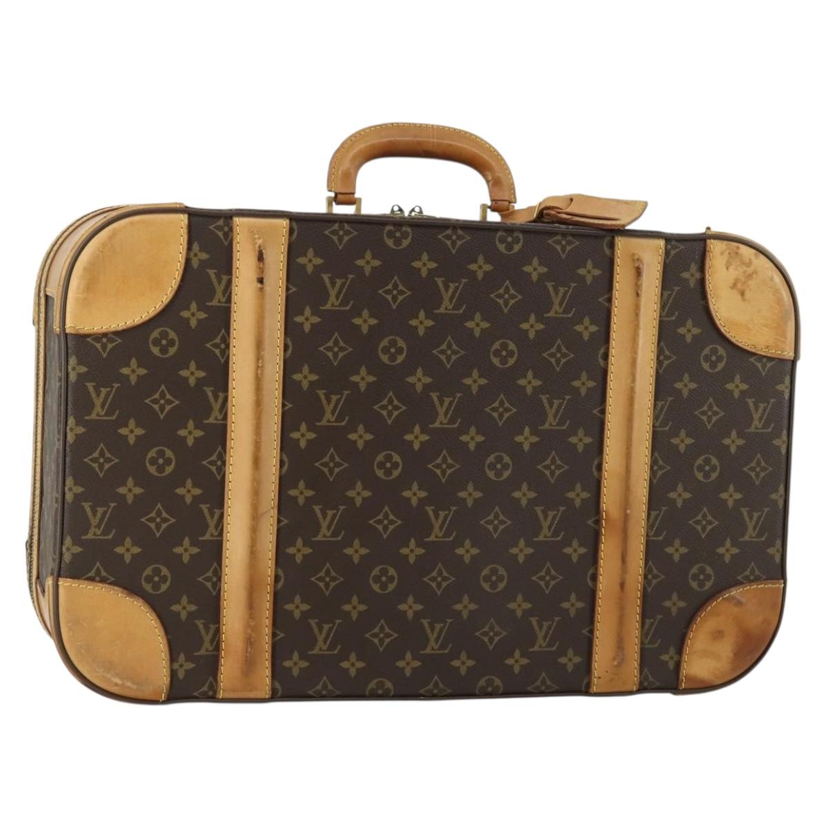 LOUIS VUITTON Monogram Stratos 50 Trunk M23238 LV Auth 157597A