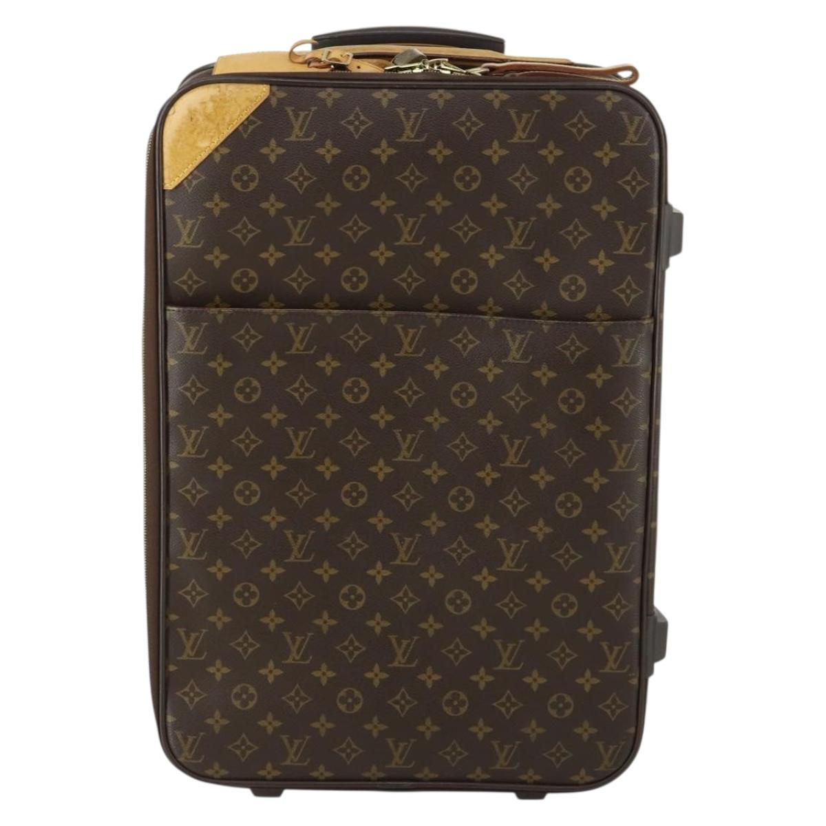 LOUIS VUITTON Monogram Pegas 50 suitcase M23251 LV Auth 157598V