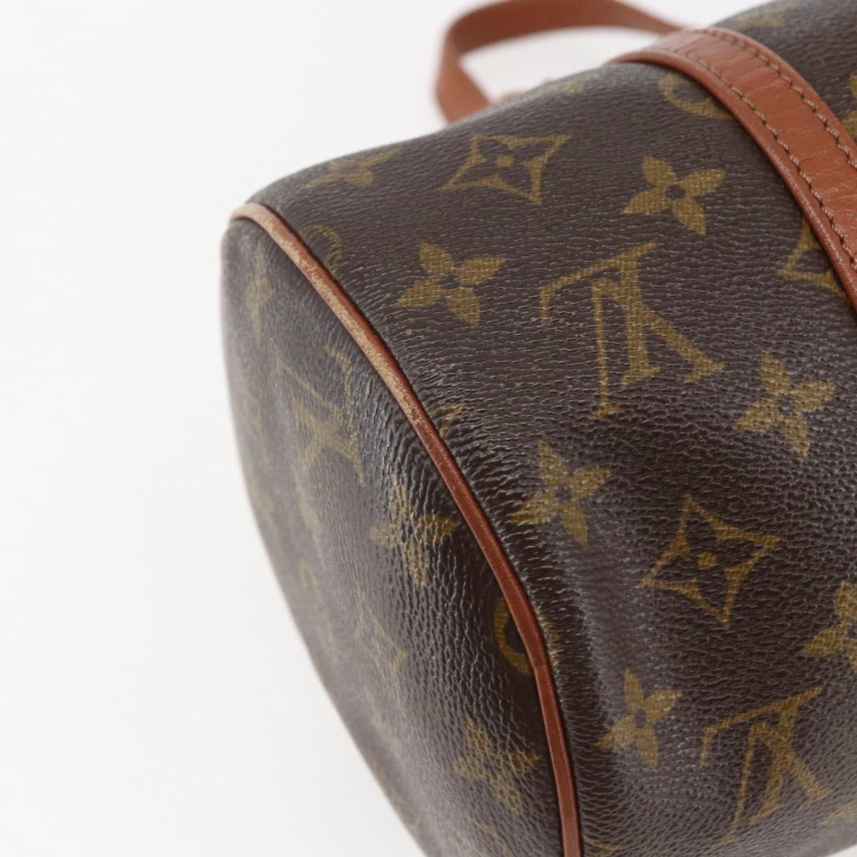 LOUIS VUITTON Monogram Papillon 30 Hand Bag M51385 LV Auth 157600