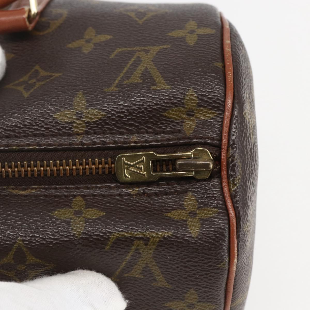 LOUIS VUITTON Monogram Papillon 30 Hand Bag M51385 LV Auth 157600
