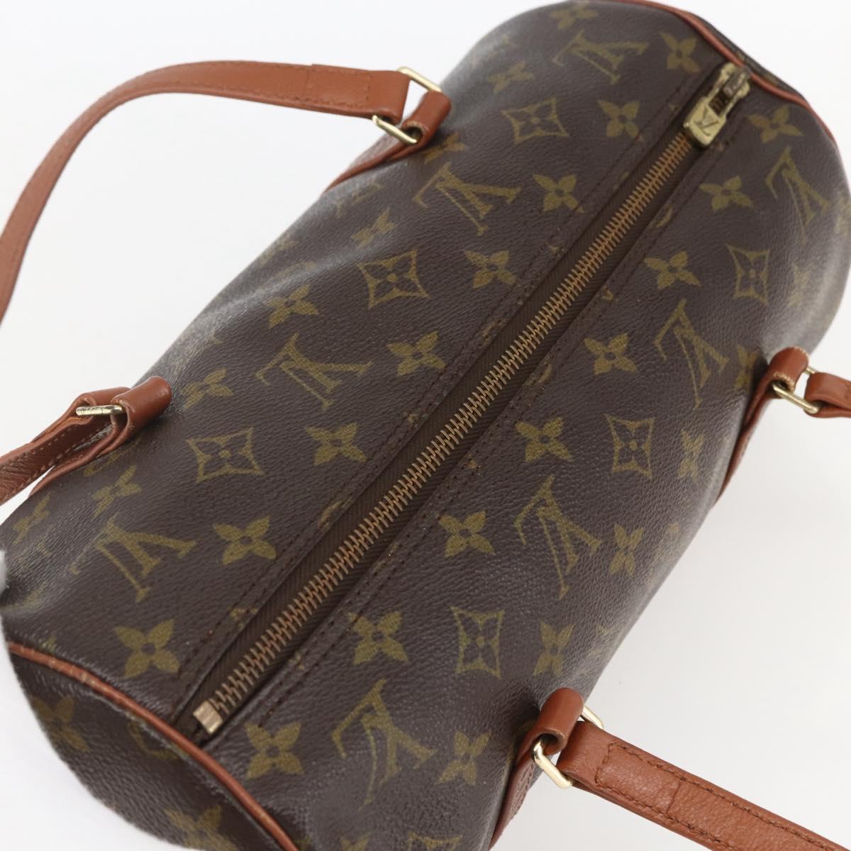 LOUIS VUITTON Monogram Papillon 30 Hand Bag M51385 LV Auth 157600