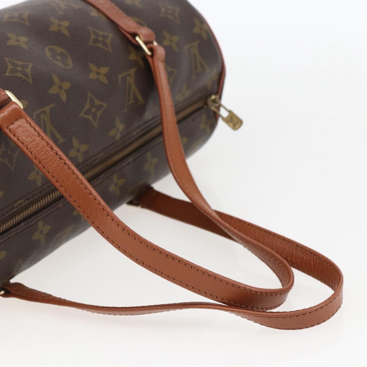LOUIS VUITTON Monogram Papillon 30 Hand Bag M51385 LV Auth 157600