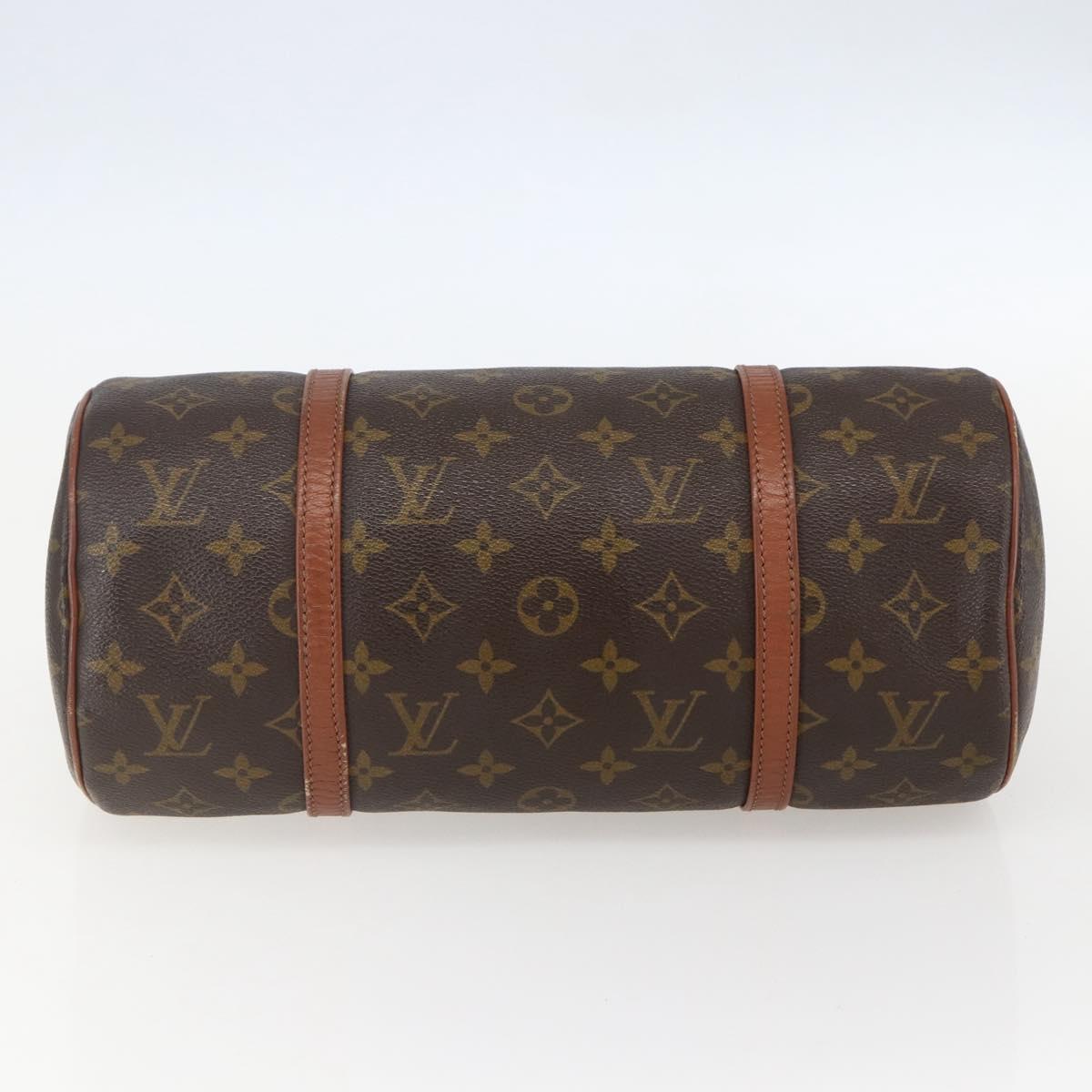 LOUIS VUITTON Monogram Papillon 30 Hand Bag M51385 LV Auth 157600
