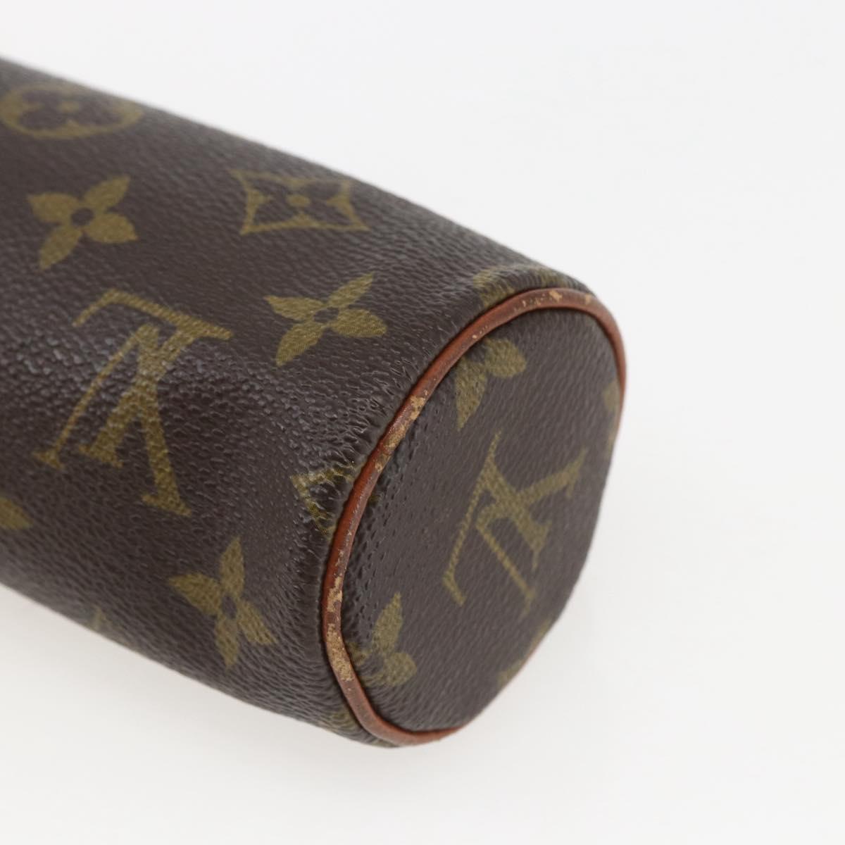 LOUIS VUITTON Monogram Papillon Pouch LV Auth 157601