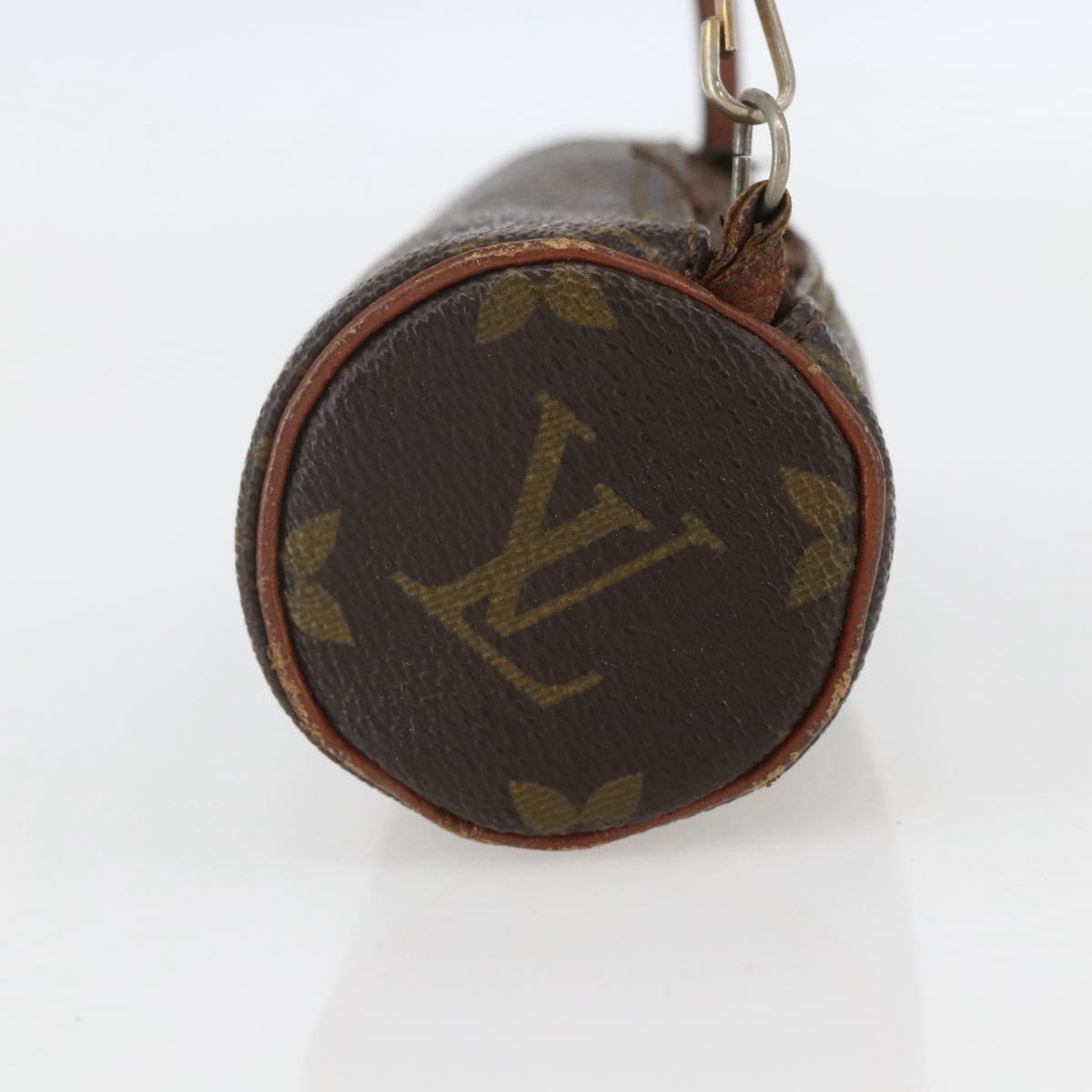 LOUIS VUITTON Monogram Papillon Pouch LV Auth 157601