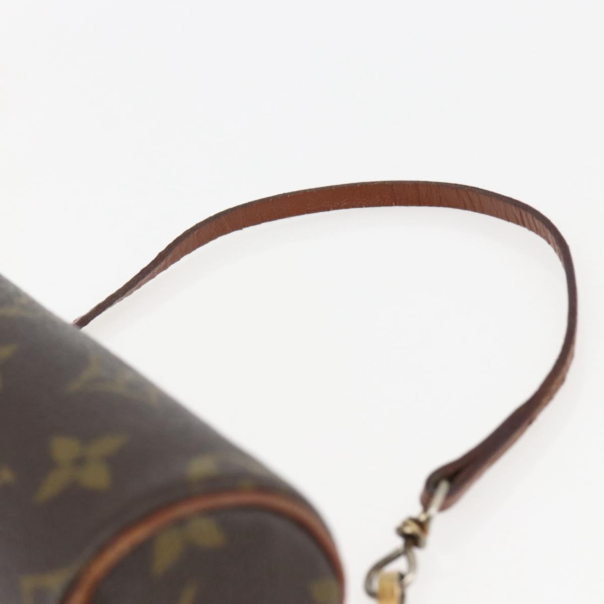 LOUIS VUITTON Monogram Papillon Pouch LV Auth 157601