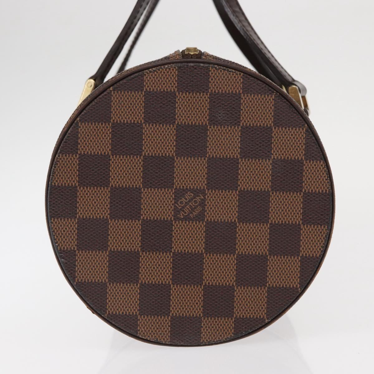 LOUIS VUITTON Damier Ebene Papillon 30 Hand Bag N51303 LV Auth 157602