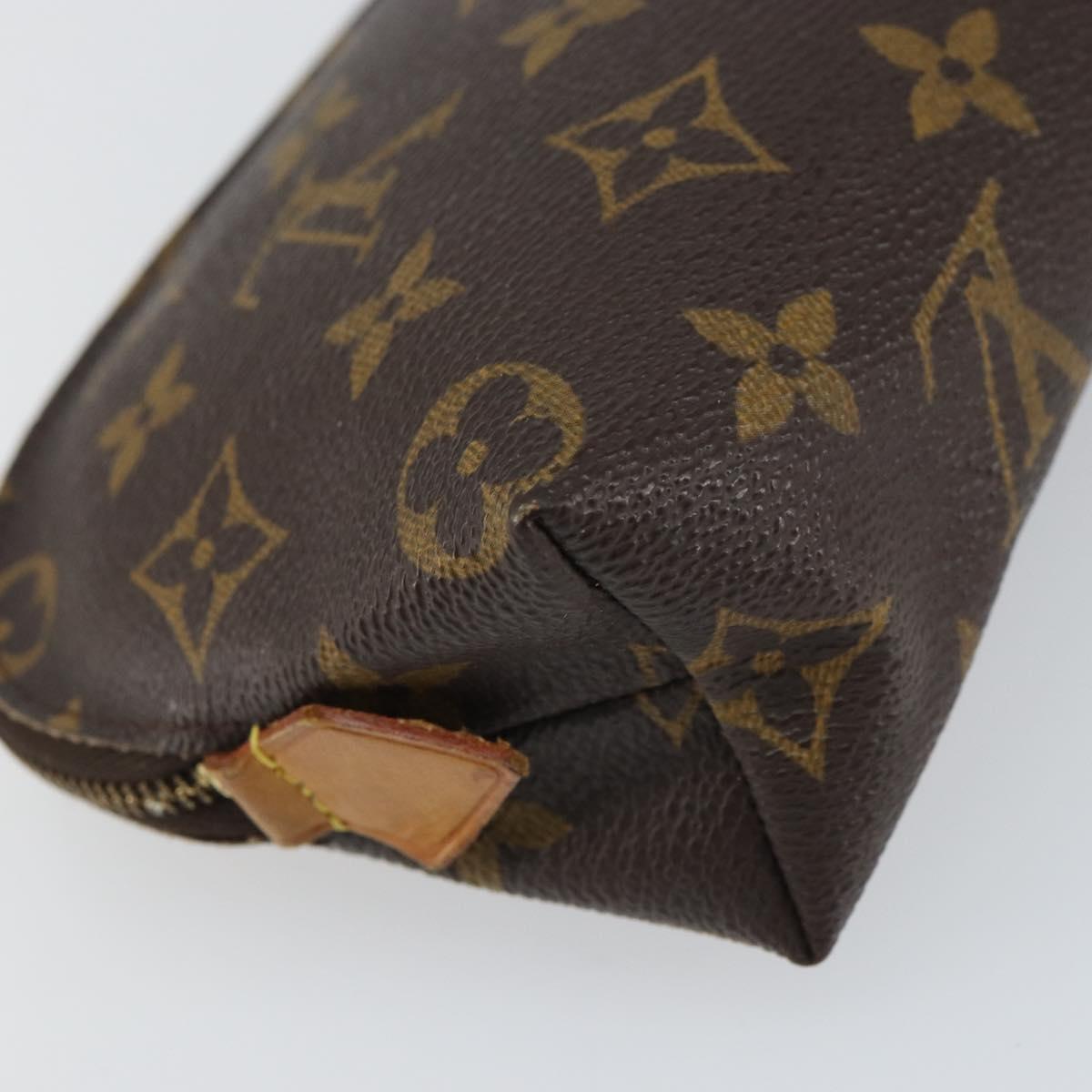 LOUIS VUITTON Monogram Pochette Cosmetic PM Pouch M43998 LV Auth 157604