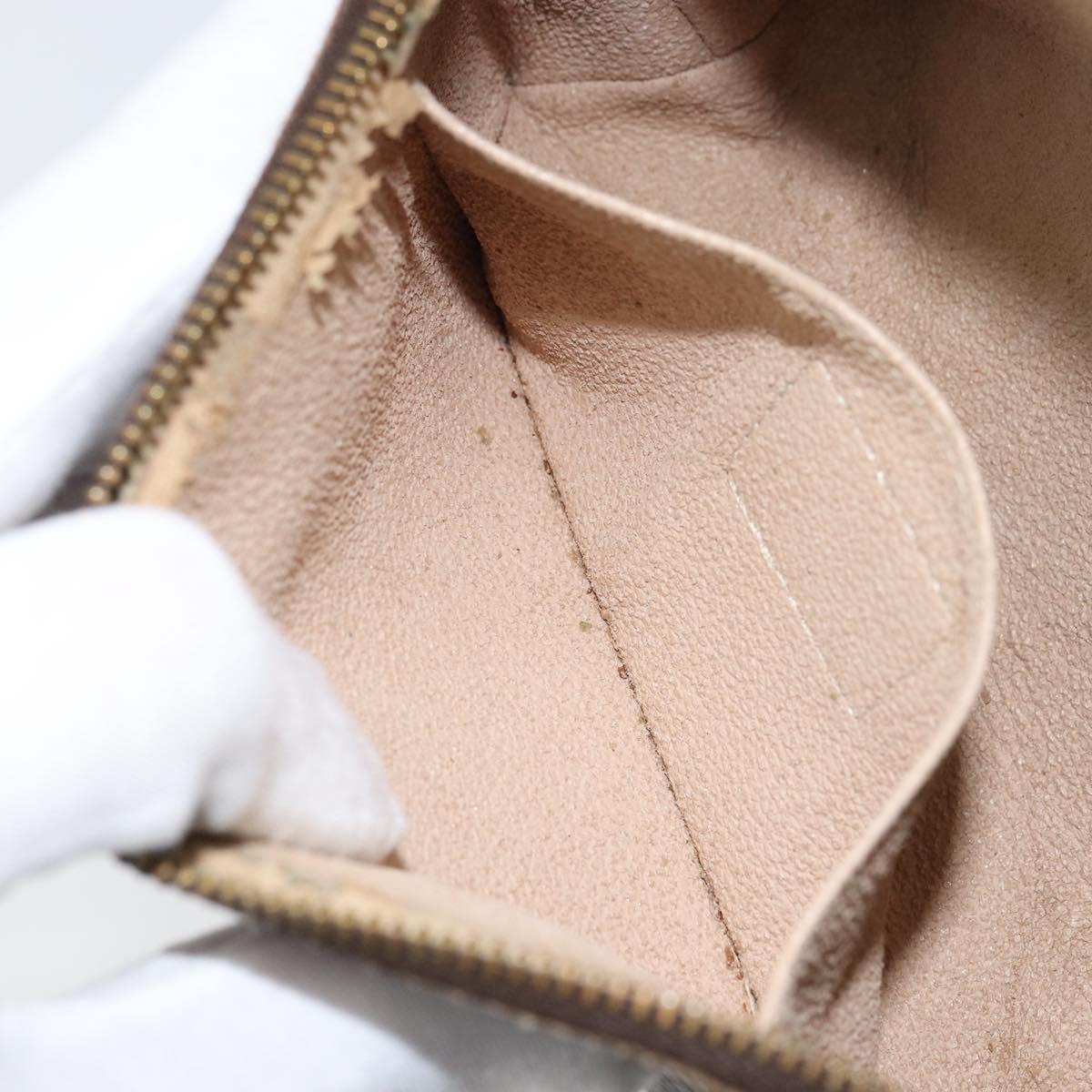 LOUIS VUITTON Monogram Pochette Cosmetic PM Pouch M43998 LV Auth 157604