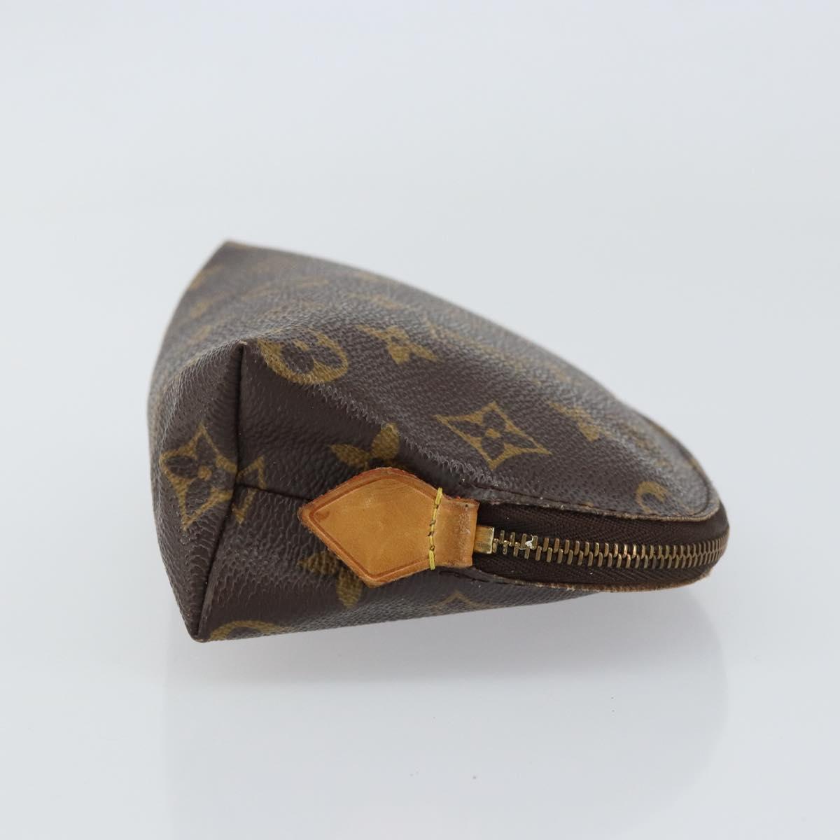 LOUIS VUITTON Monogram Pochette Cosmetic PM Pouch M43998 LV Auth 157604