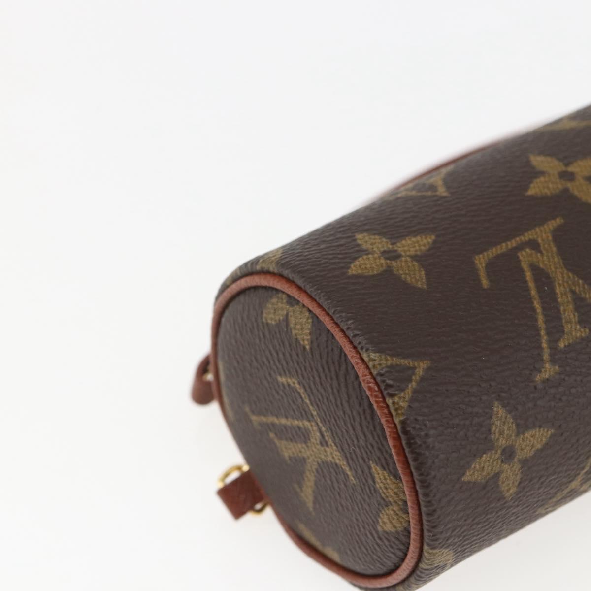 LOUIS VUITTON Monogram Papillon Pouch LV Auth 157608V