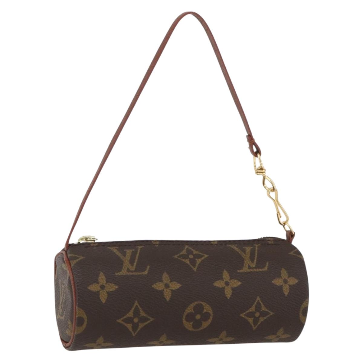 LOUIS VUITTON Monogram Papillon Pouch LV Auth 157608V