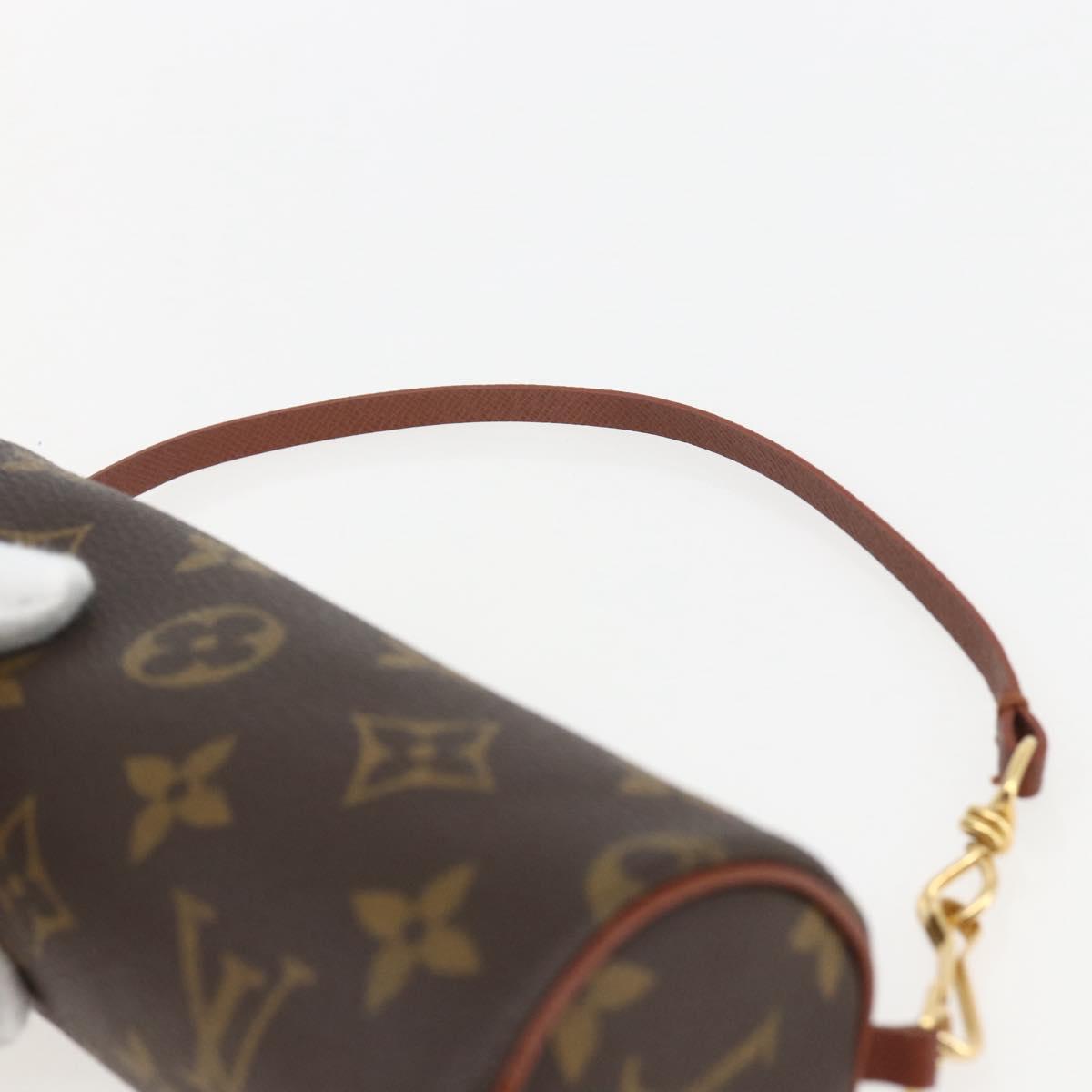 LOUIS VUITTON Monogram Papillon Pouch LV Auth 157608V