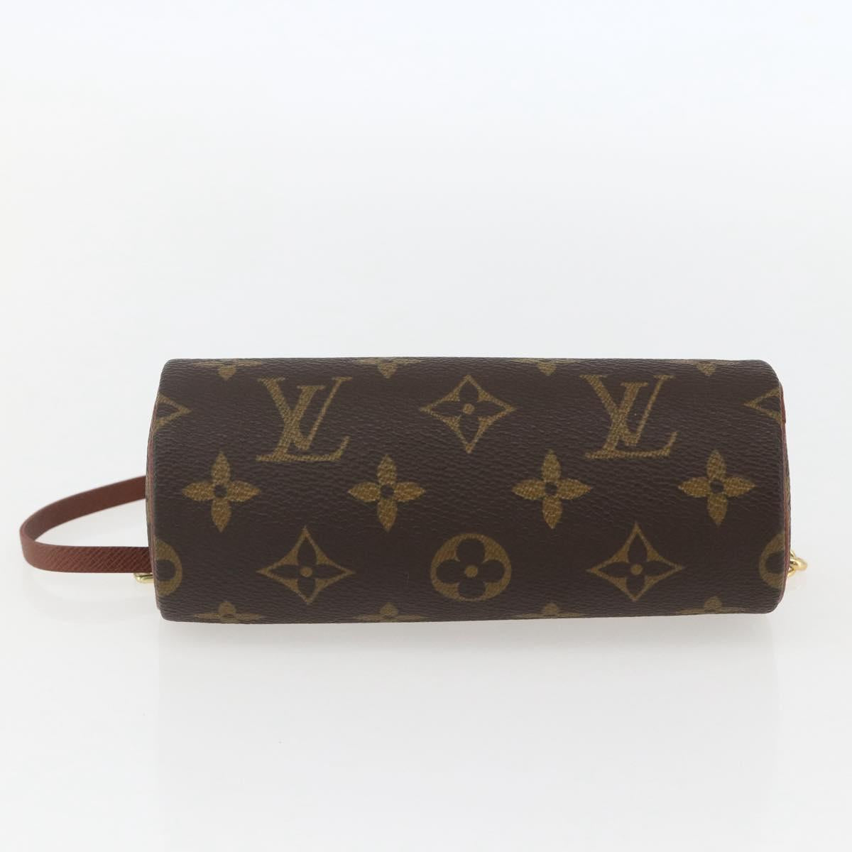LOUIS VUITTON Monogram Papillon Pouch LV Auth 157608V