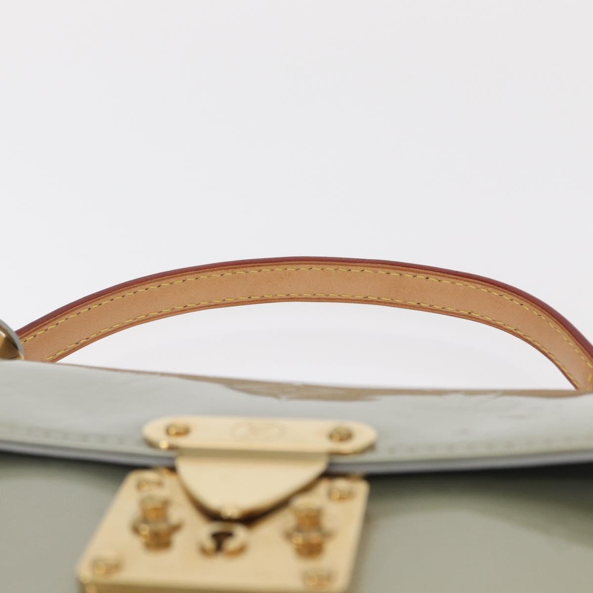 LOUIS VUITTON Monogram Vernis Spring Street Hand Bag Gris M91029 LV Auth 157614V