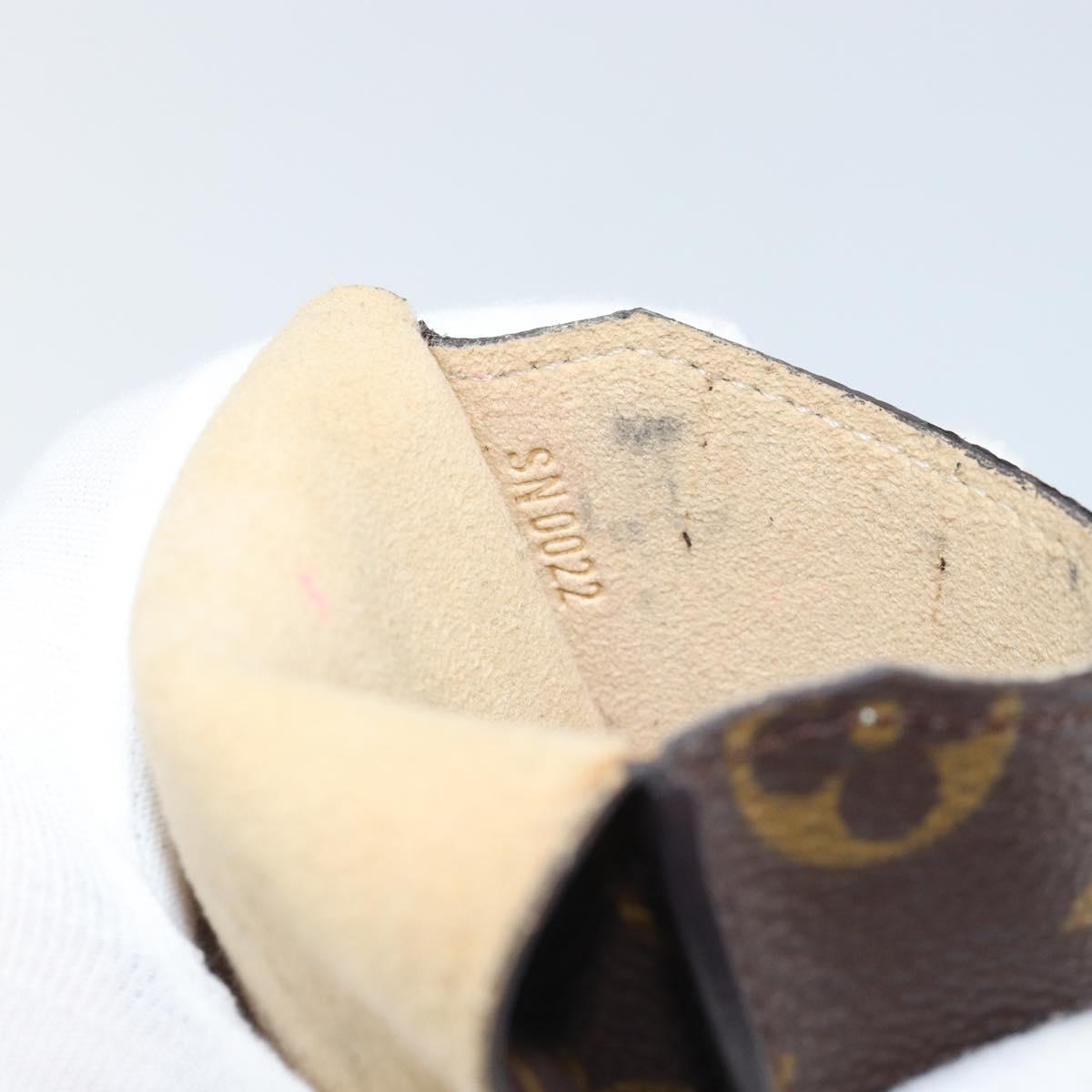 LOUIS VUITTON Monogram Etui Lunette Rabat Glasses Case M62970 LV Auth 157620