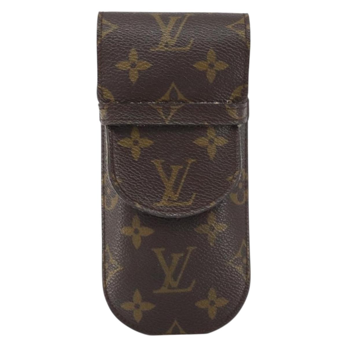 LOUIS VUITTON Monogram Etui Lunette Rabat Glasses Case M62970 LV Auth 157620