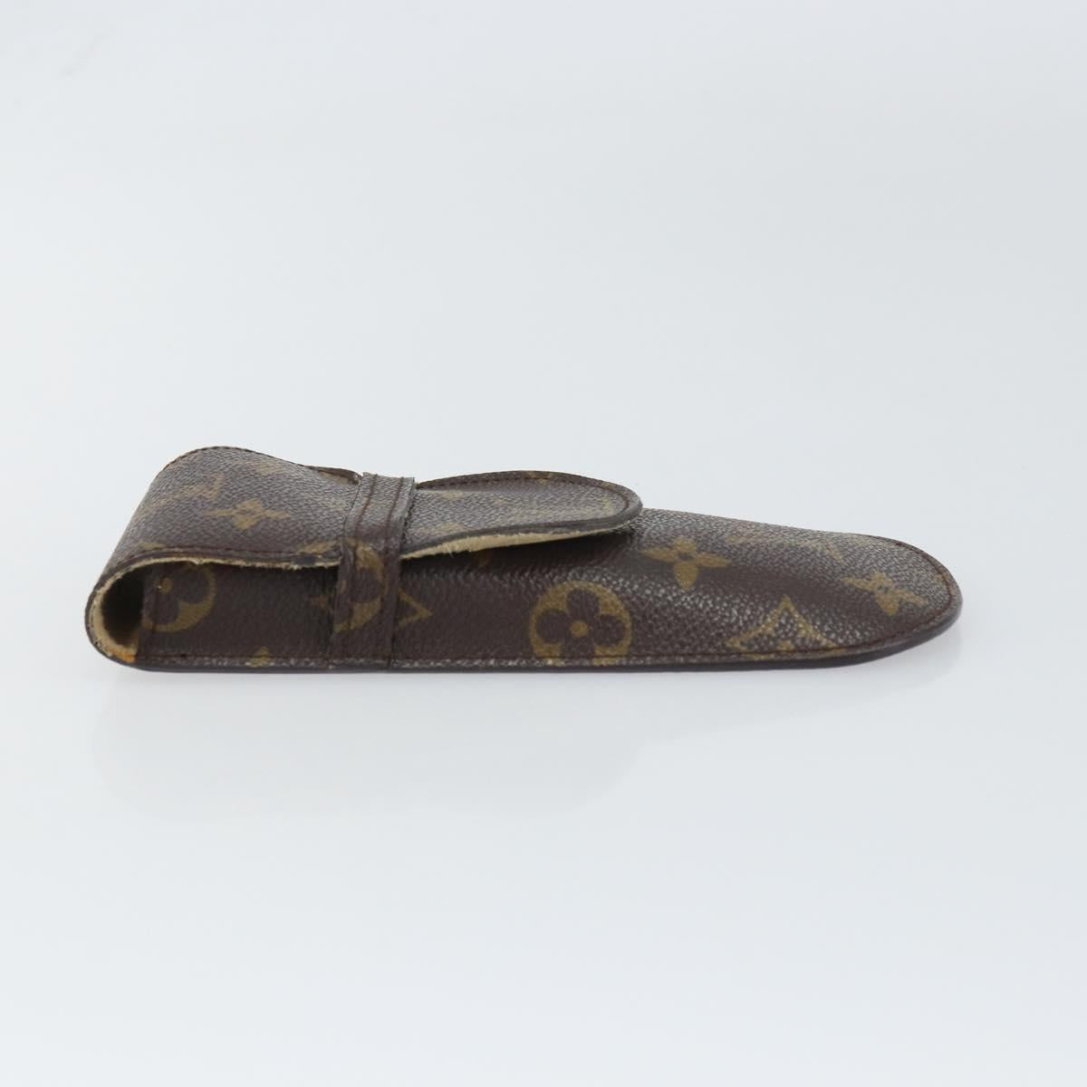 LOUIS VUITTON Monogram Etui Lunette Rabat Glasses Case M62970 LV Auth 157620