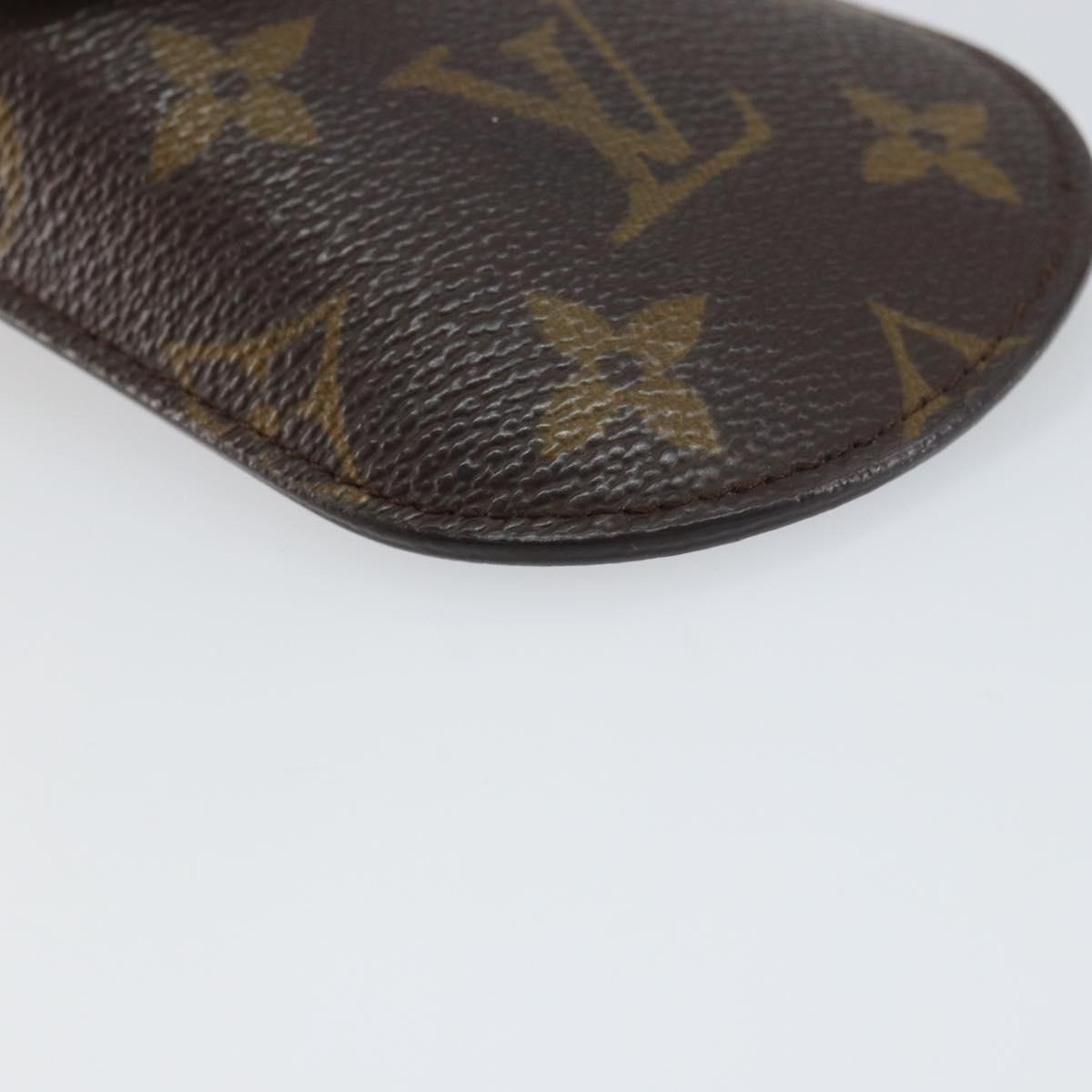 LOUIS VUITTON Monogram Etui Lunette Rabat Glasses Case M62970 LV Auth 157620