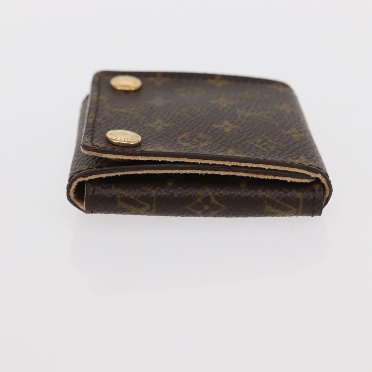 LOUIS VUITTON Monogram Jewelry Case Jewelry Box LV Auth 157621