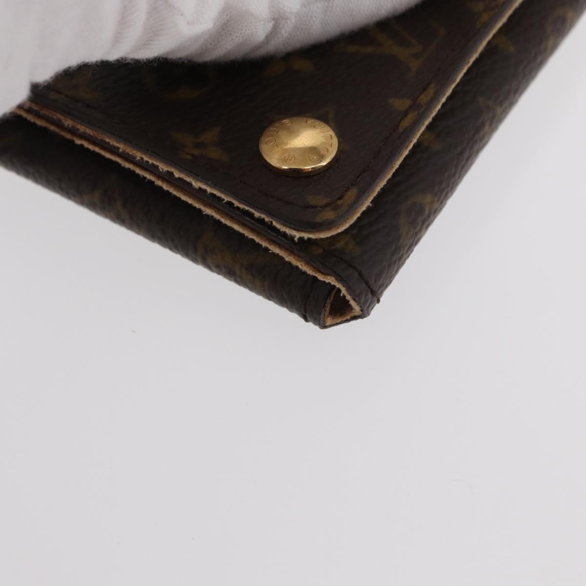 LOUIS VUITTON Monogram Jewelry Case Jewelry Box LV Auth 157621