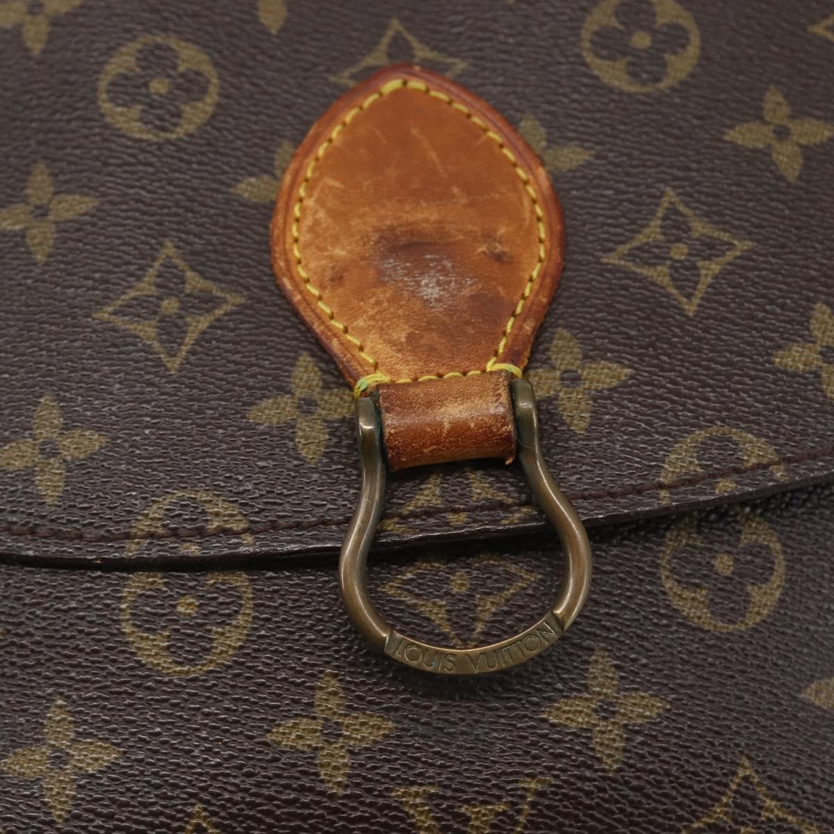 LOUIS VUITTON Monogram Saint Cloud GM Shoulder Bag M51242 LV Auth 157626