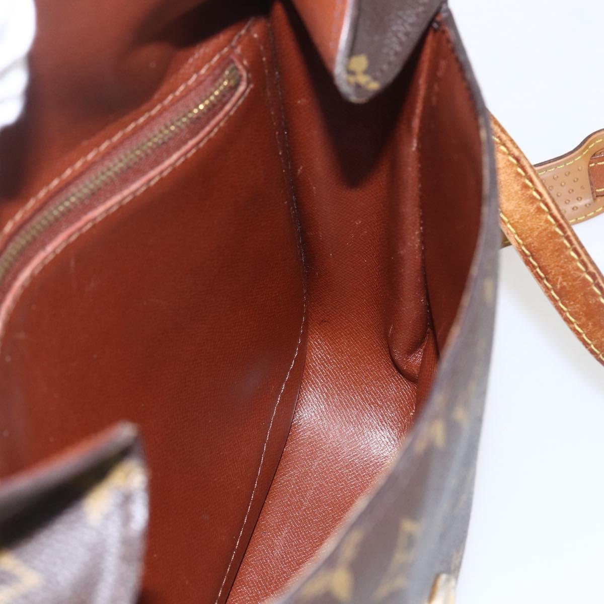 LOUIS VUITTON Monogram Saint Cloud GM Shoulder Bag M51242 LV Auth 157626