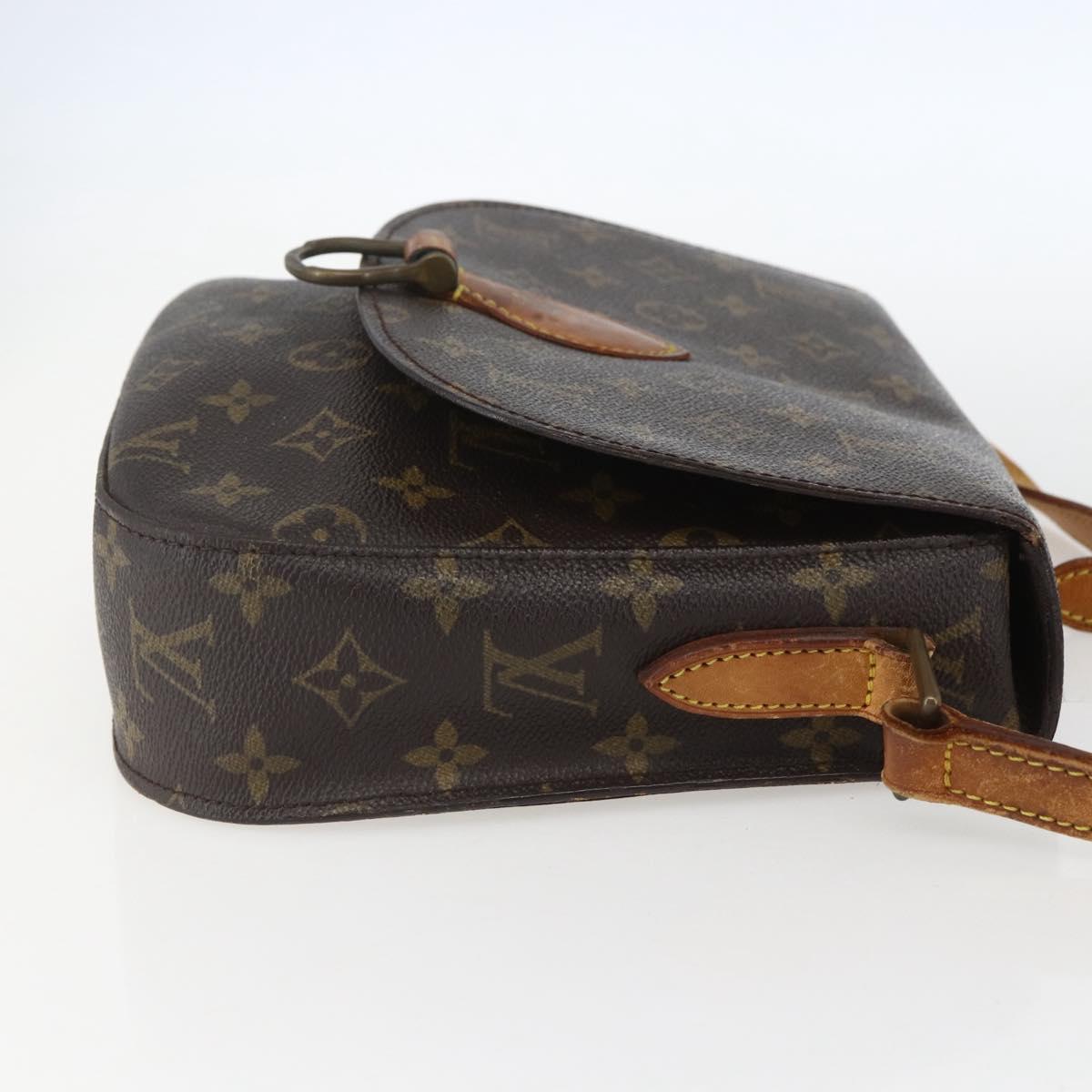 LOUIS VUITTON Monogram Saint Cloud GM Shoulder Bag M51242 LV Auth 157626
