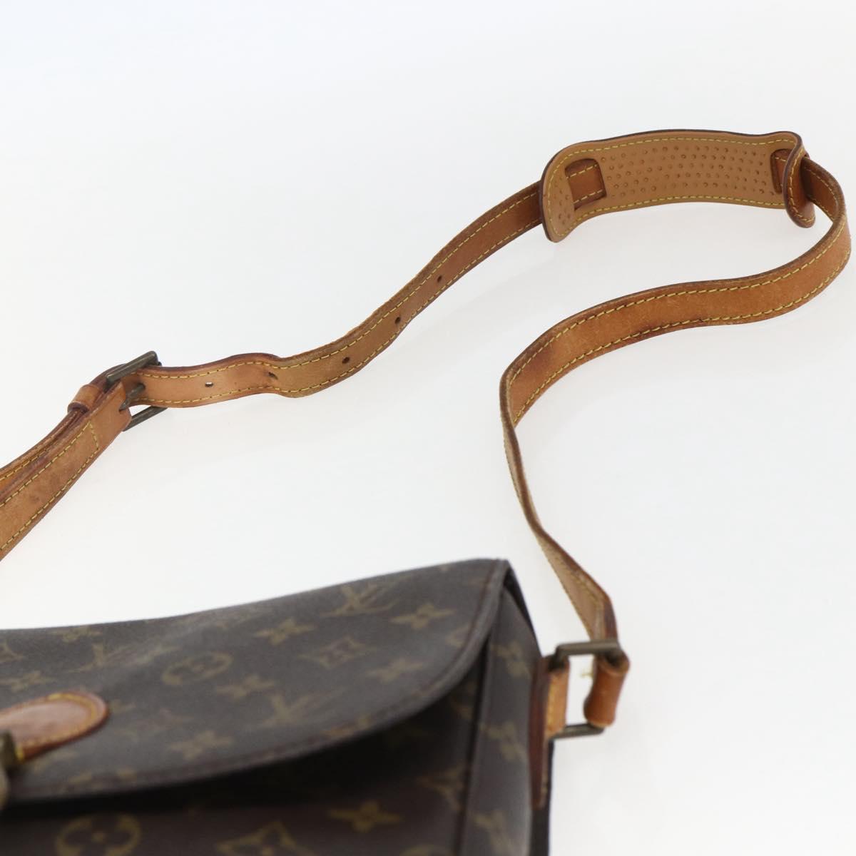 LOUIS VUITTON Monogram Saint Cloud GM Shoulder Bag M51242 LV Auth 157626