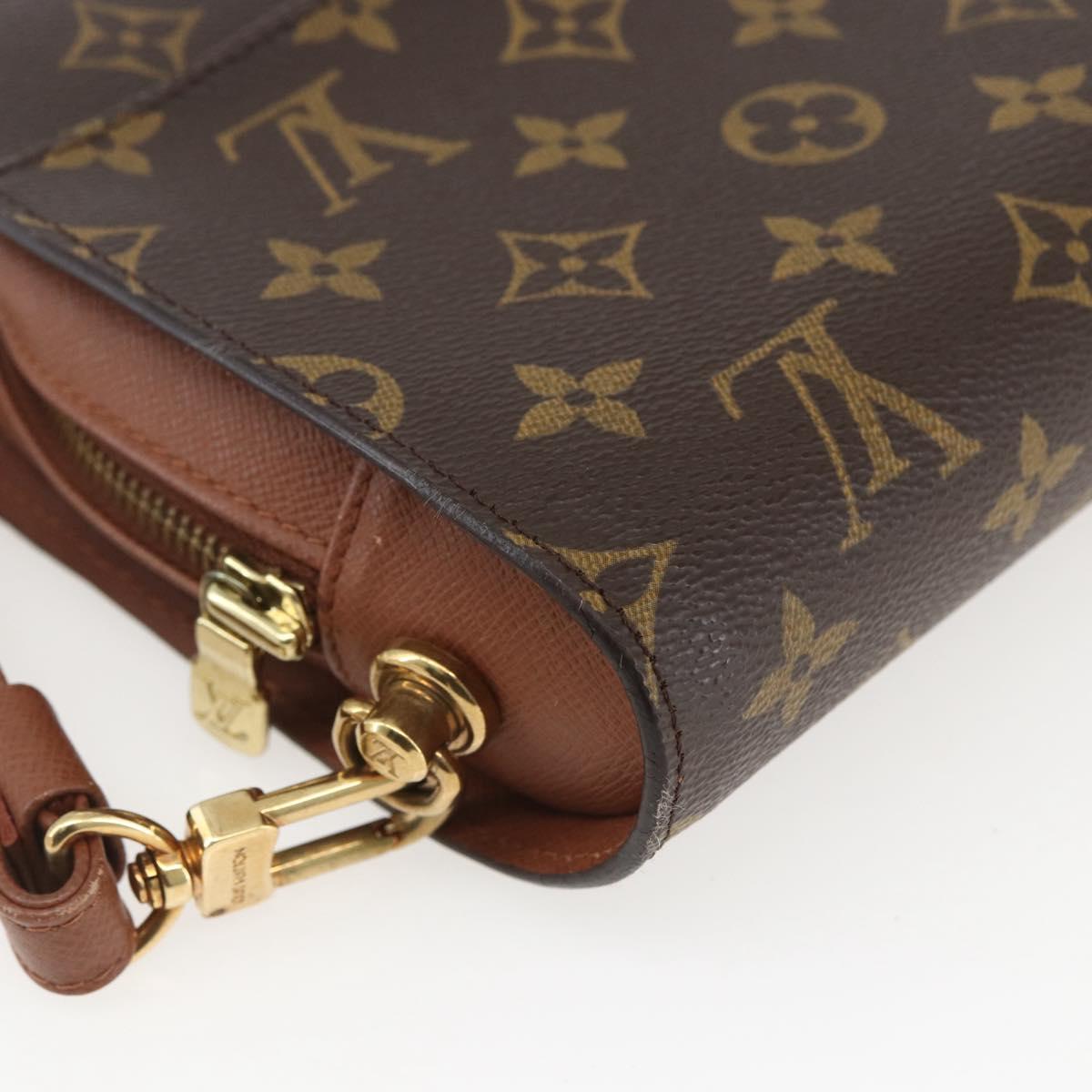LOUIS VUITTON Monogram Orsay Clutch Bag M51790 LV Auth 157628