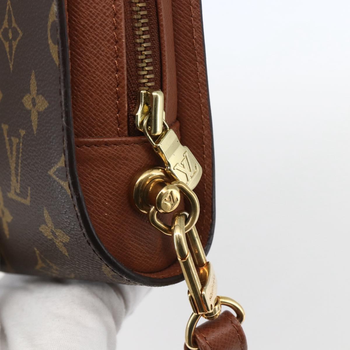 LOUIS VUITTON Monogram Orsay Clutch Bag M51790 LV Auth 157628