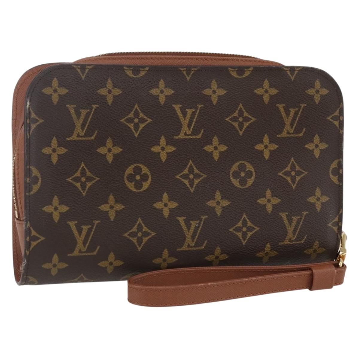 LOUIS VUITTON Monogram Orsay Clutch Bag M51790 LV Auth 157628