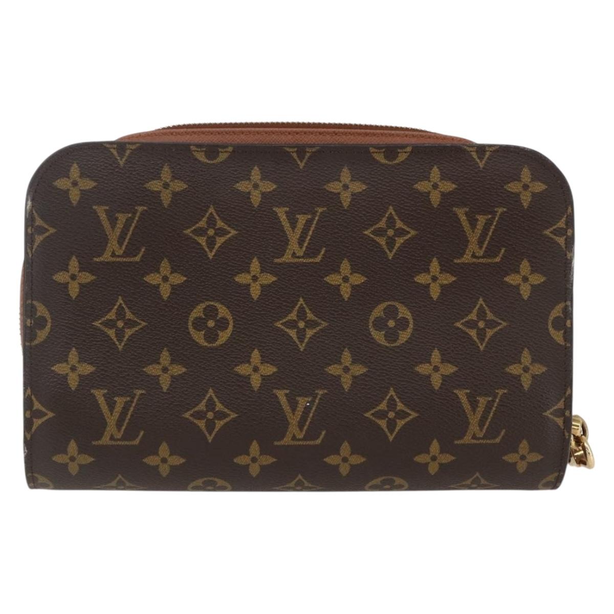 LOUIS VUITTON Monogram Orsay Clutch Bag M51790 LV Auth 157628
