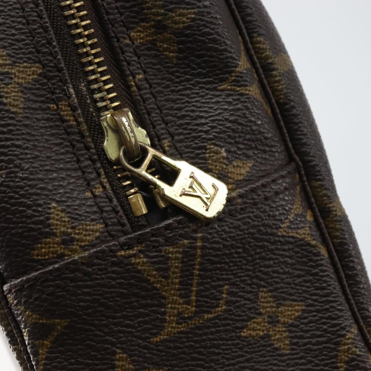 LOUIS VUITTON Monogram Trousse Toilette 28 Clutch Bag M47522 LV Auth 157629