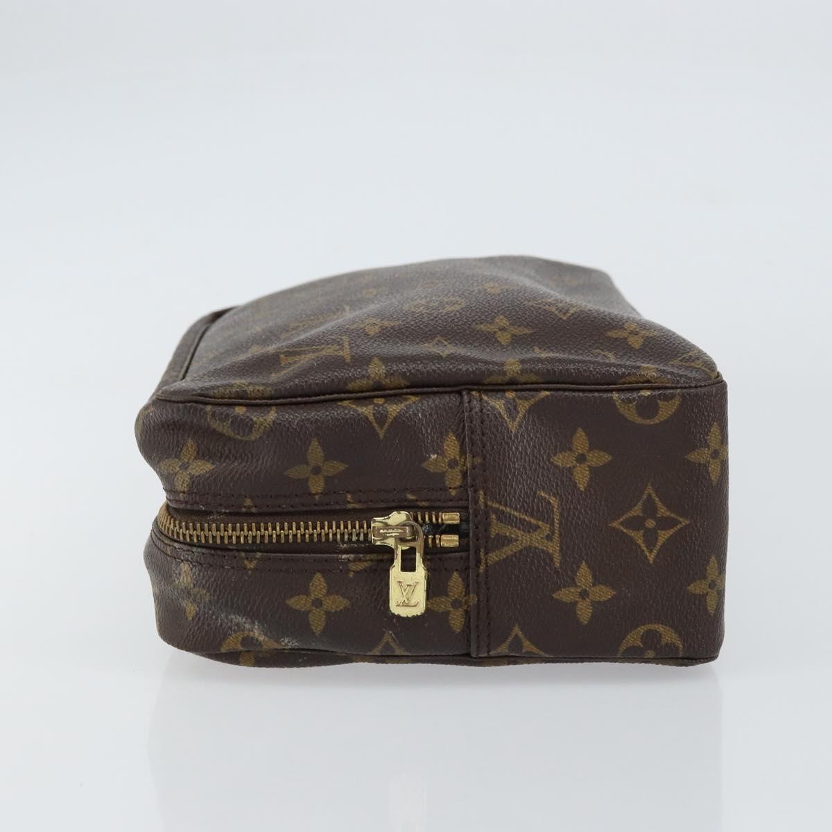 LOUIS VUITTON Monogram Trousse Toilette 28 Clutch Bag M47522 LV Auth 157629