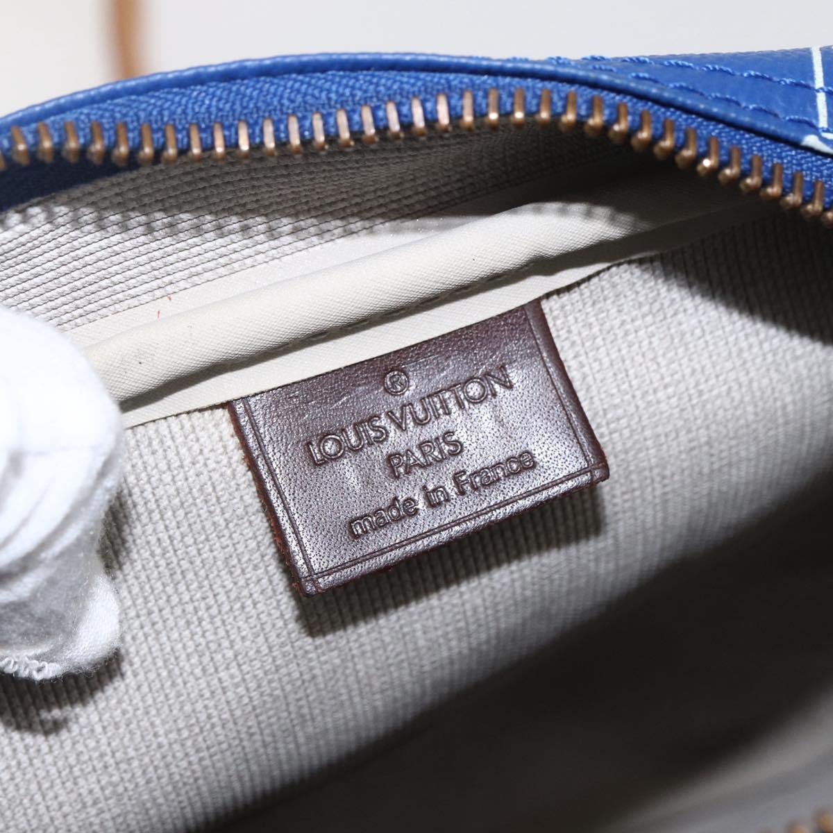 LOUIS VUITTON LV Cup Sac San Diego Shoulder Bag Blue M80010 LV Auth 157647