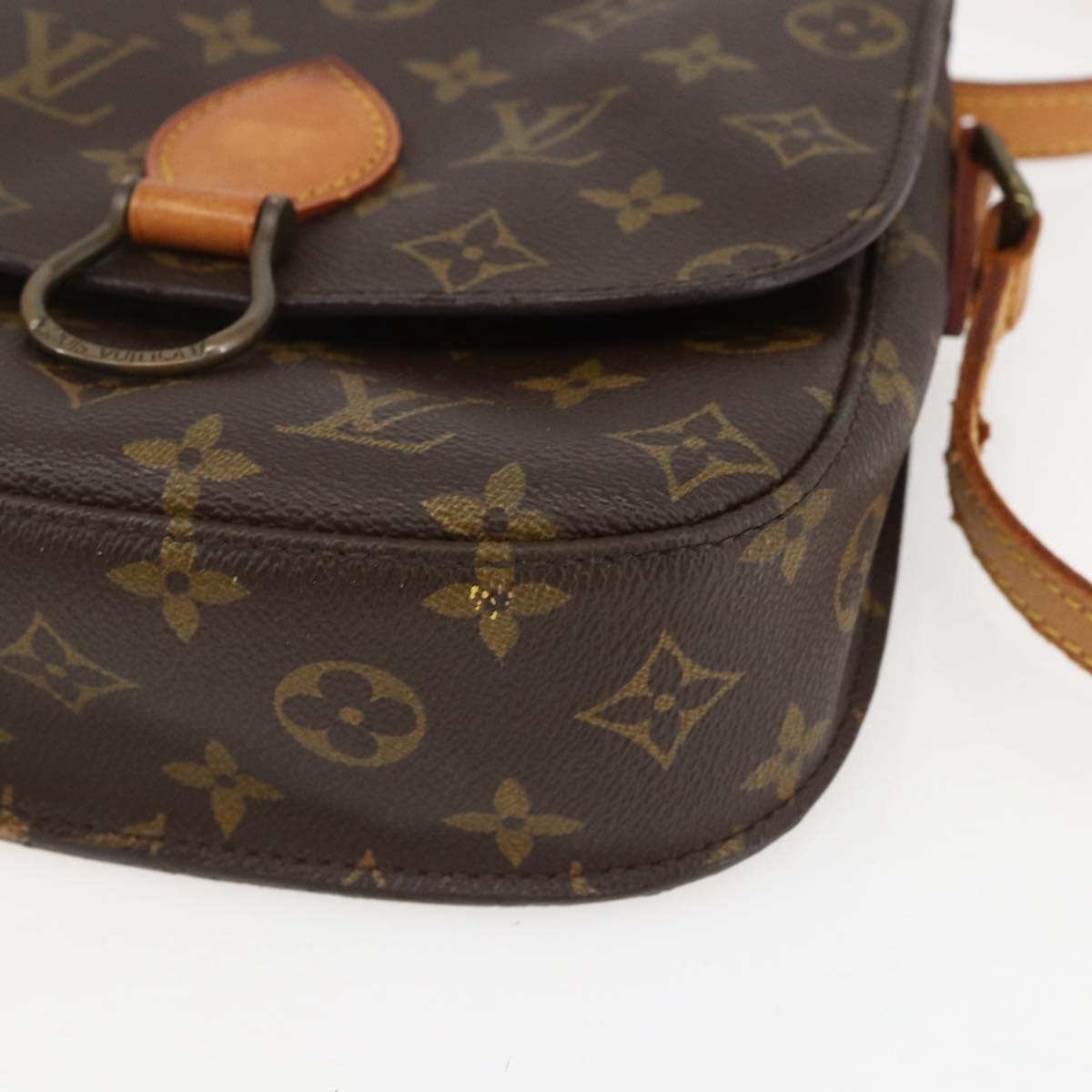LOUIS VUITTON Monogram Saint Cloud MM Shoulder Bag M51243 LV Auth 157657