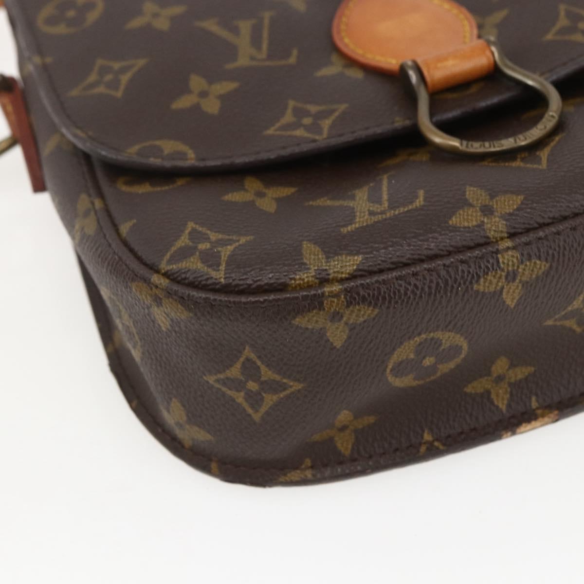 LOUIS VUITTON Monogram Saint Cloud MM Shoulder Bag M51243 LV Auth 157657