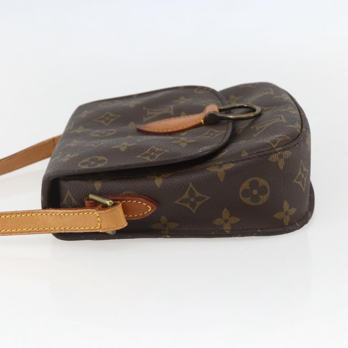 LOUIS VUITTON Monogram Saint Cloud MM Shoulder Bag M51243 LV Auth 157657
